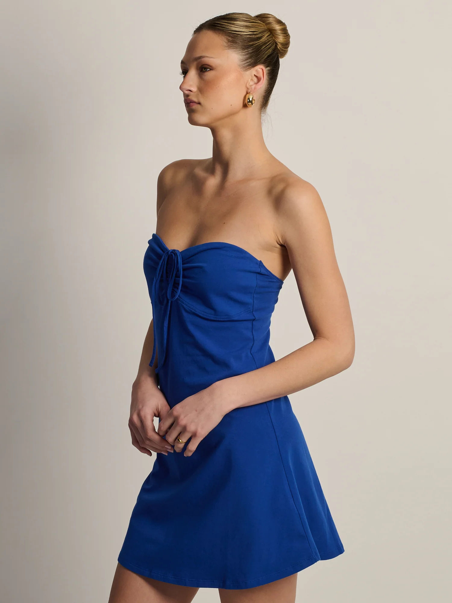 HARLOW LIA DRESS - COBALT - Image 5