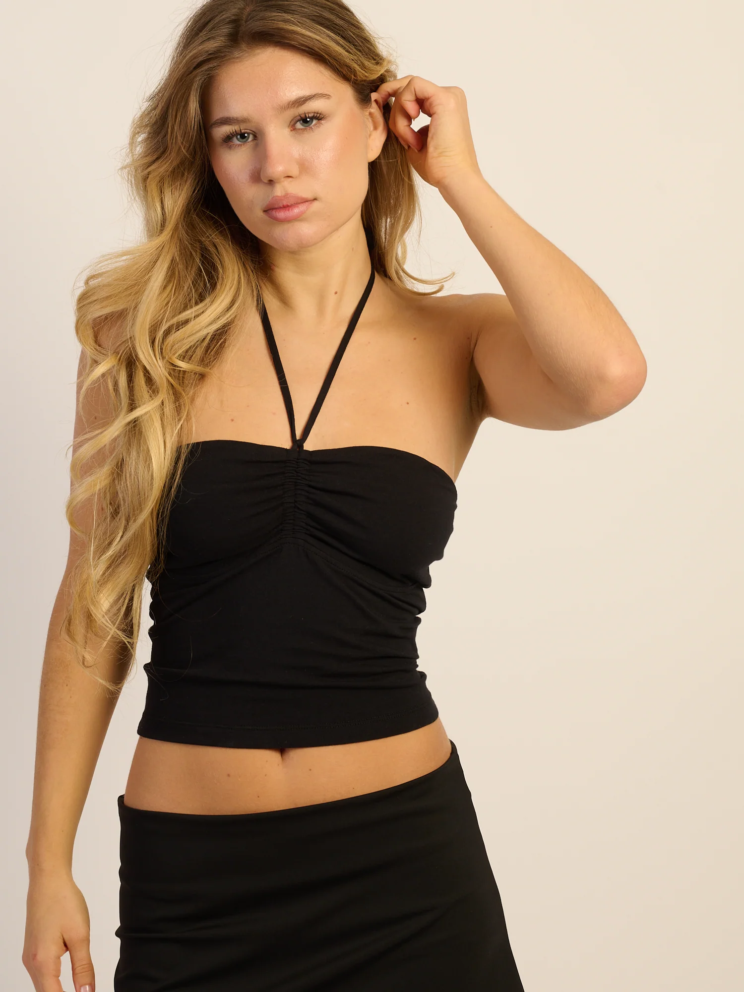 HARLOW LIA TOP - BLACK - Image 5