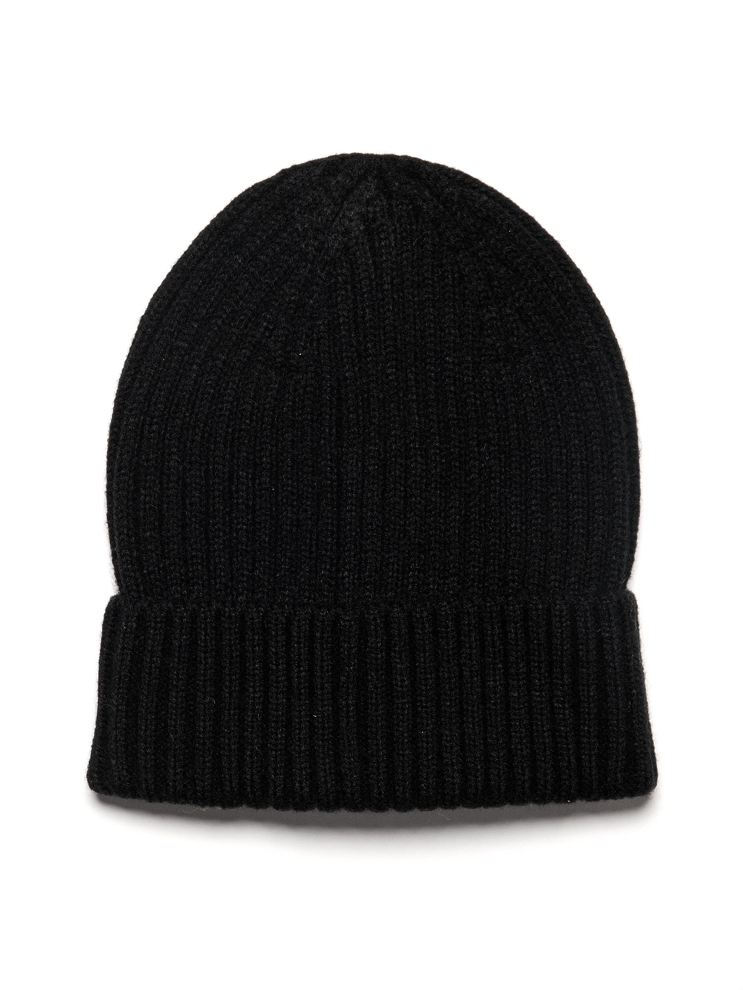 HARLOW MIA FOLDOVER TOQUE - BLACK