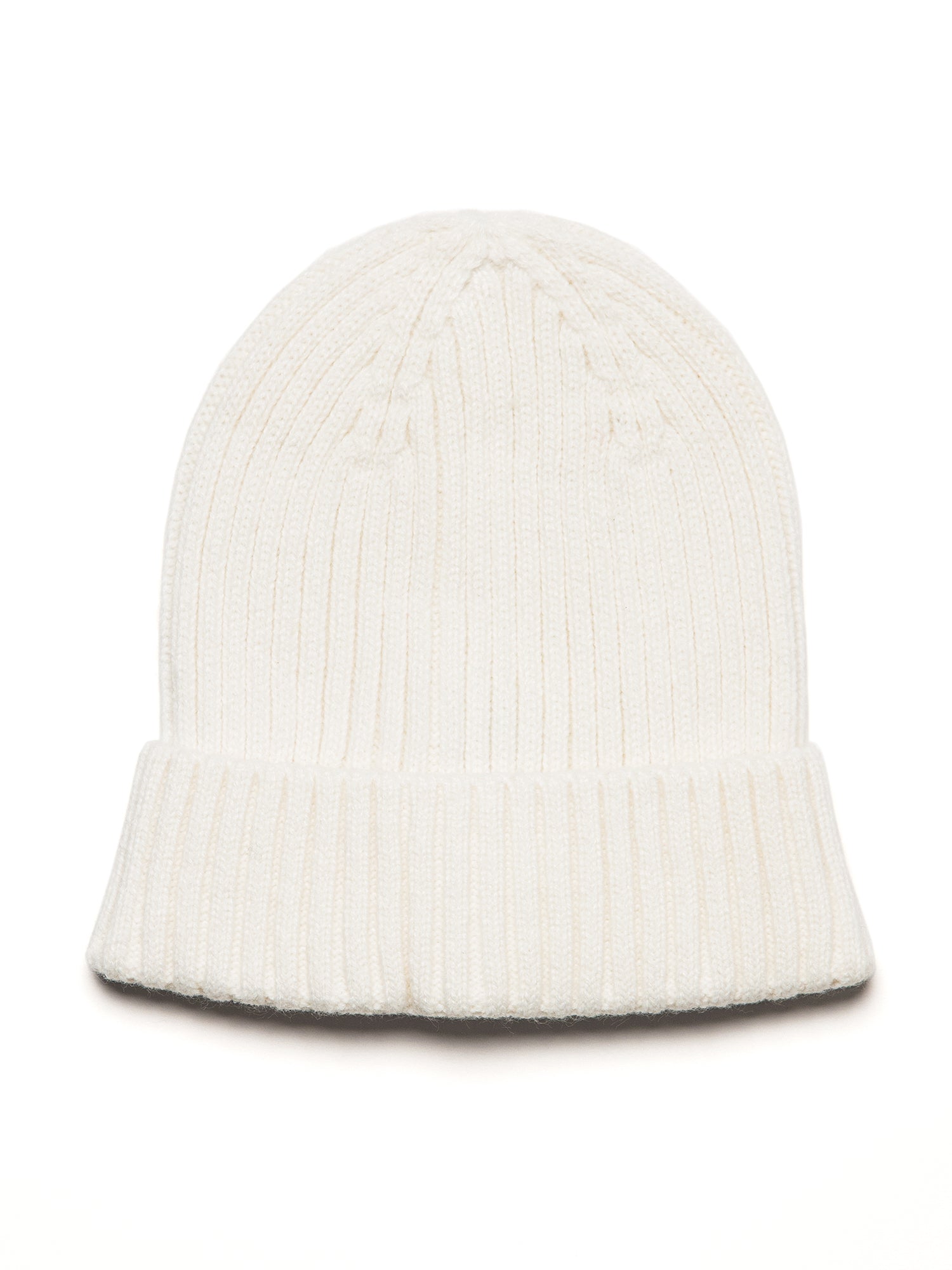 HARLOW MIA FOLDOVER TOQUE - OFF-WHITE