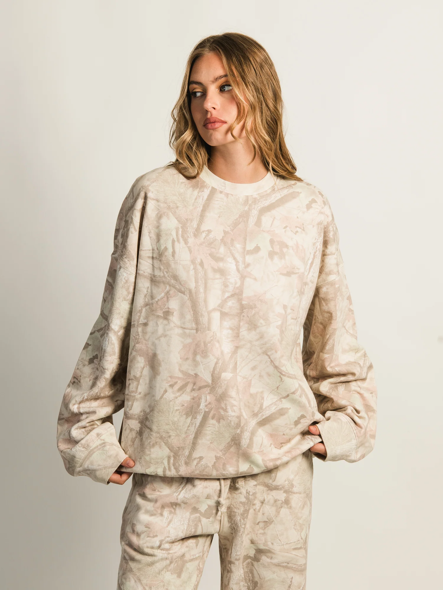 HARLOW MICHELLE CREWNECK - CAMOUFLAGE