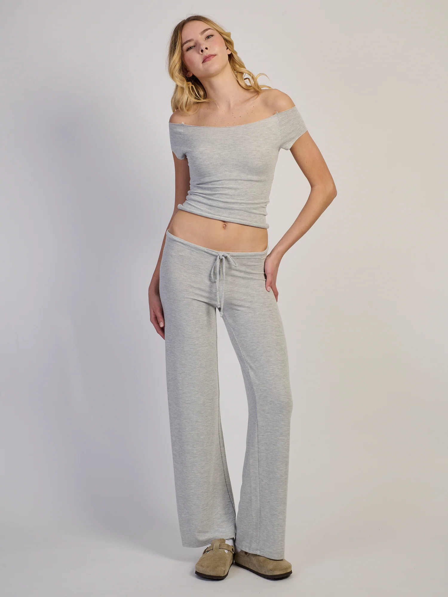 HARLOW PENNY PANT - MELANGE - Image 2