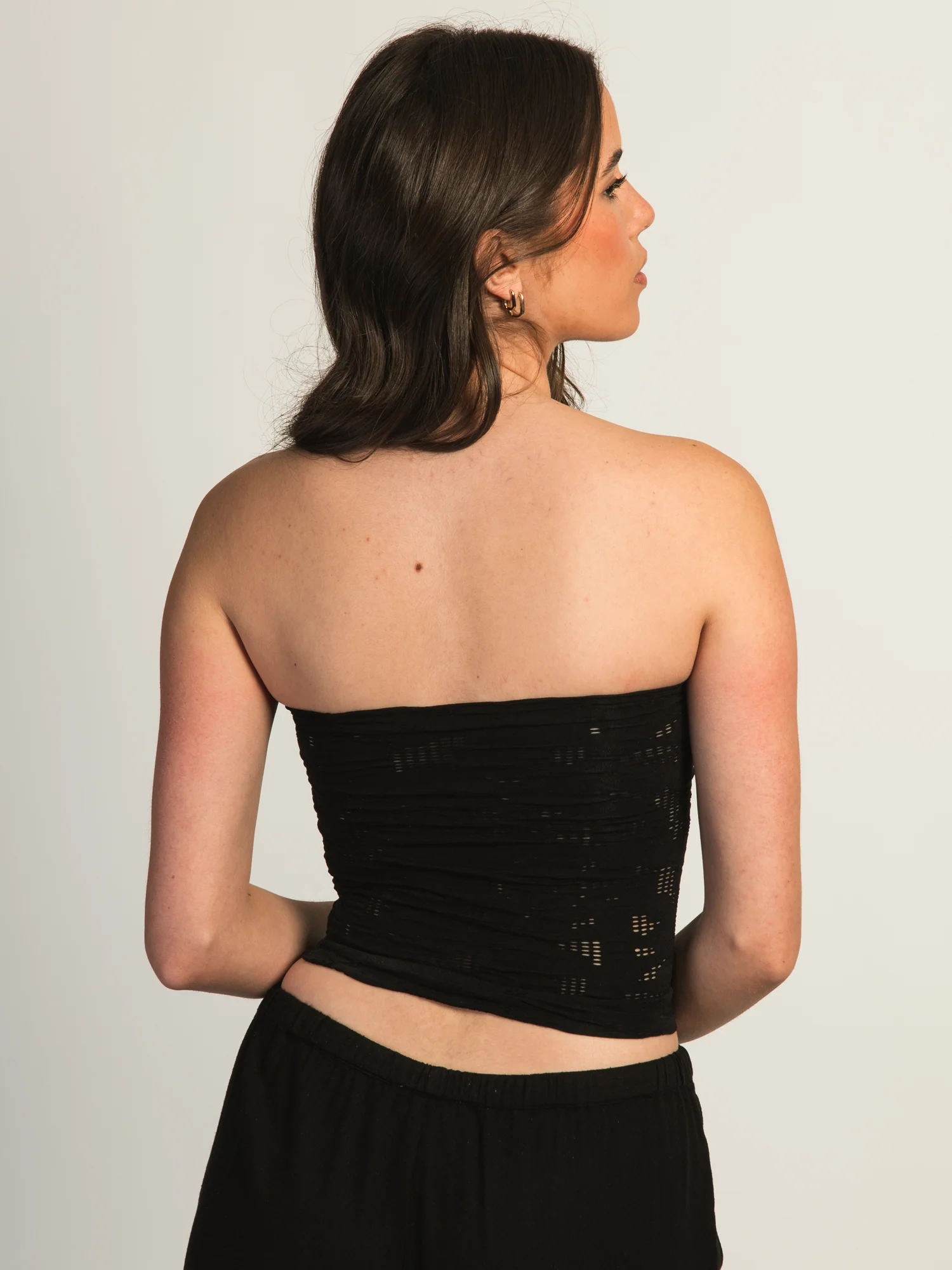HARLOW SIENNA TUBE TOP - BLACK - Image 6
