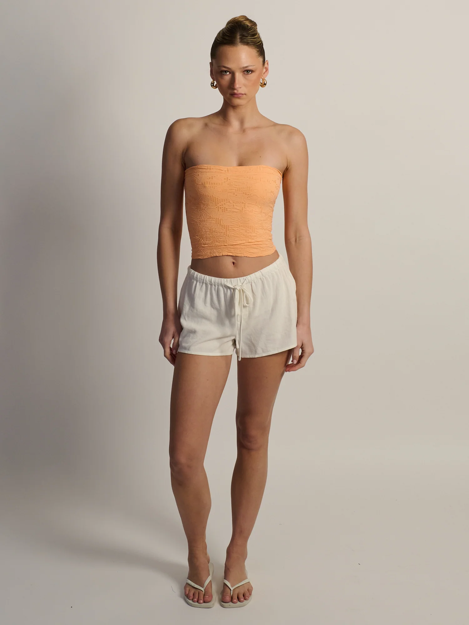 HARLOW SIENNA TUBE TOP - PEACH - Image 2
