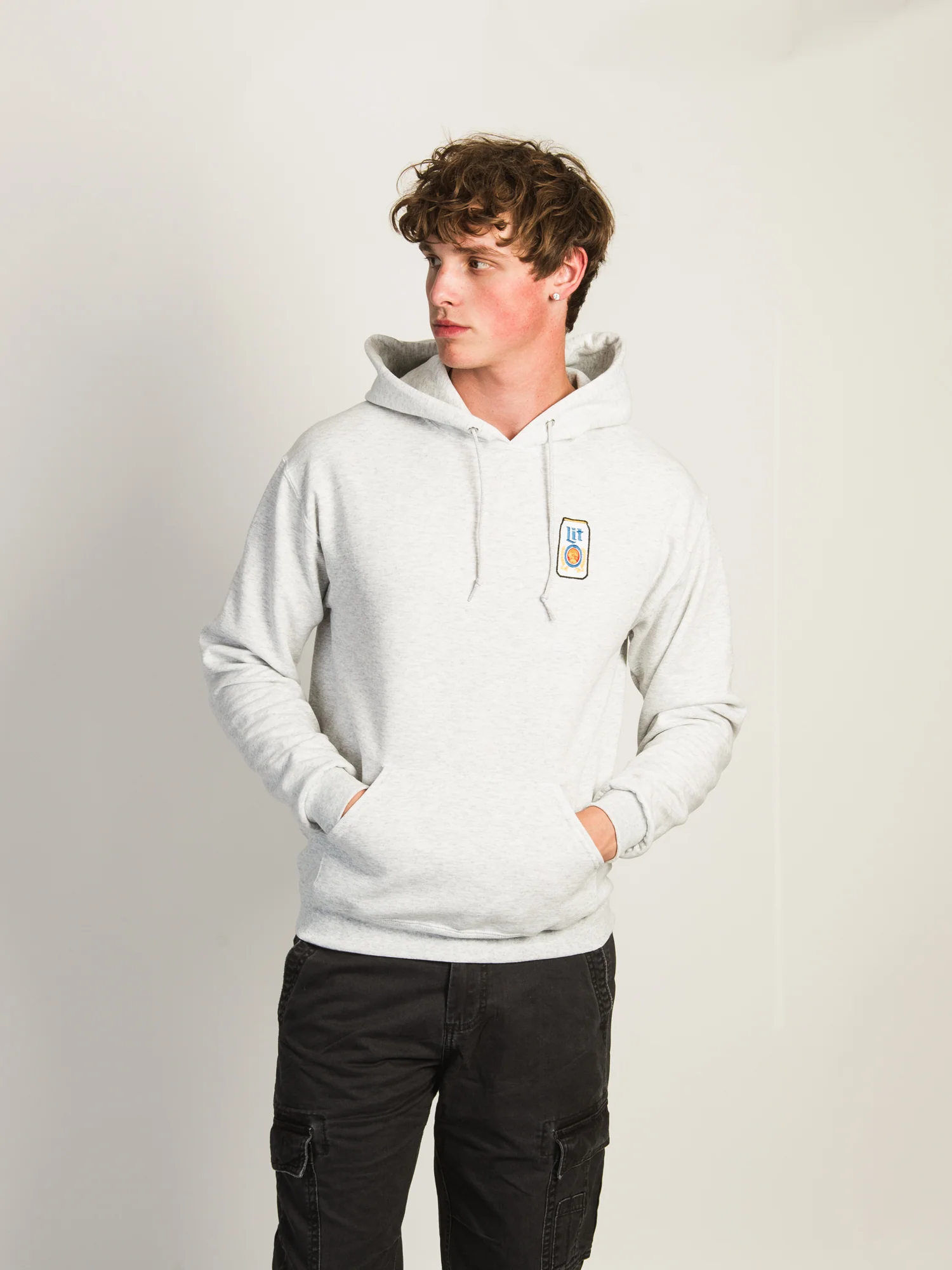 LIT EMBROIDERED HOODIE - CLEARANCE