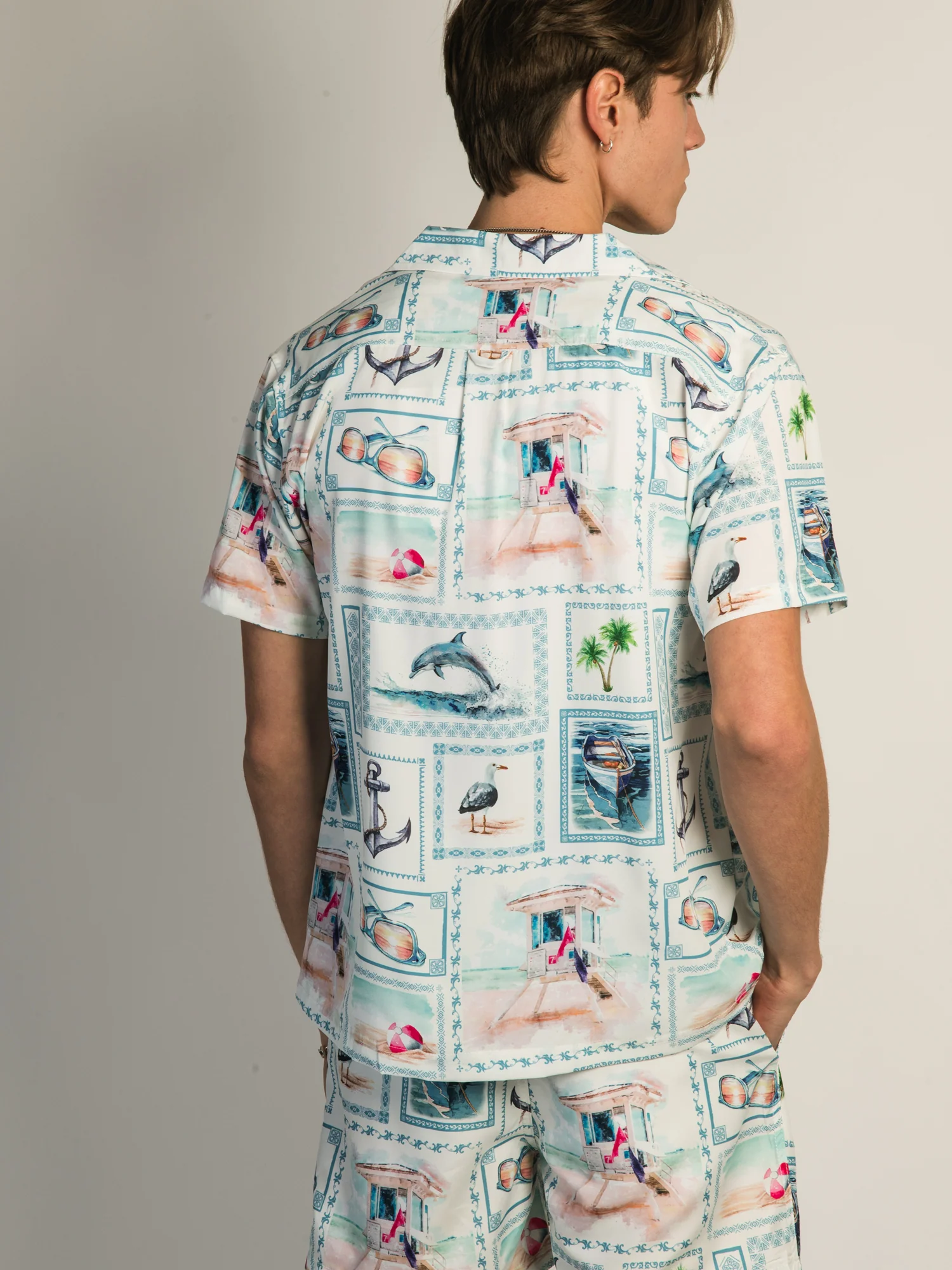 ISLAND HAZE NAUTICAL SHORT SLEEVE WOVEN - Image 3