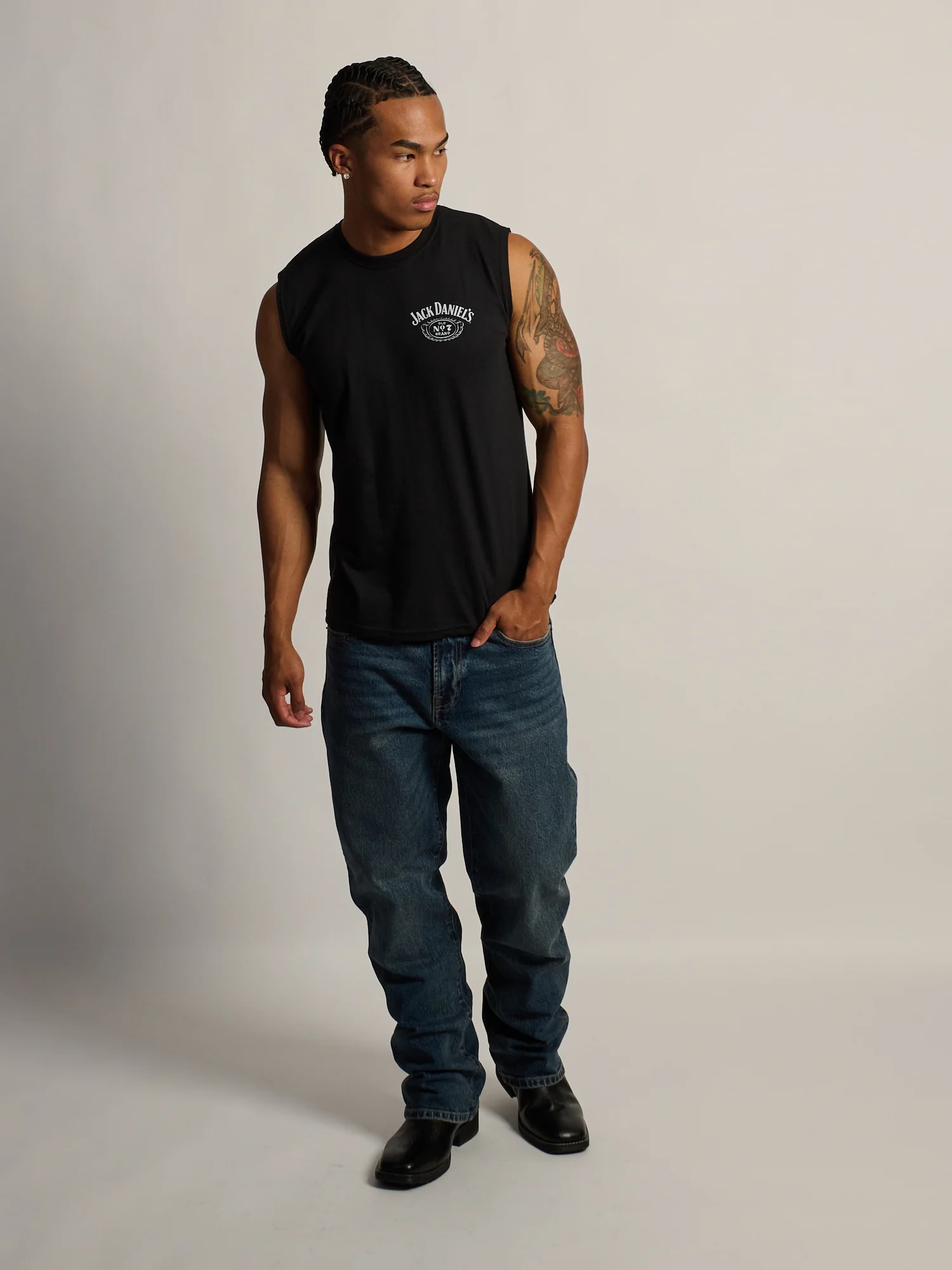 JACK DANIELS MUSCLE TANK - Image 3