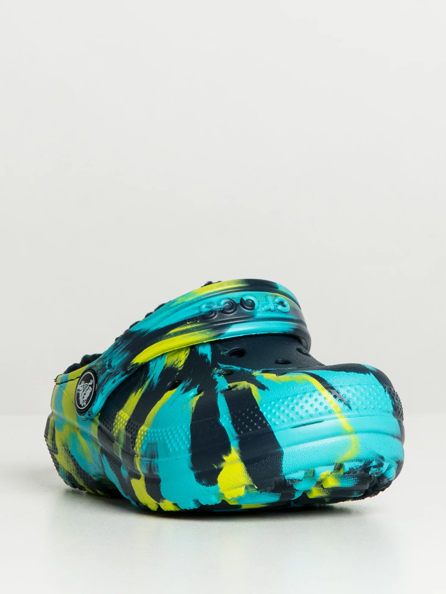 CROCS KIDS CLASSIC LINED MARBLED CLOG - CLEARANCE - Image 2
