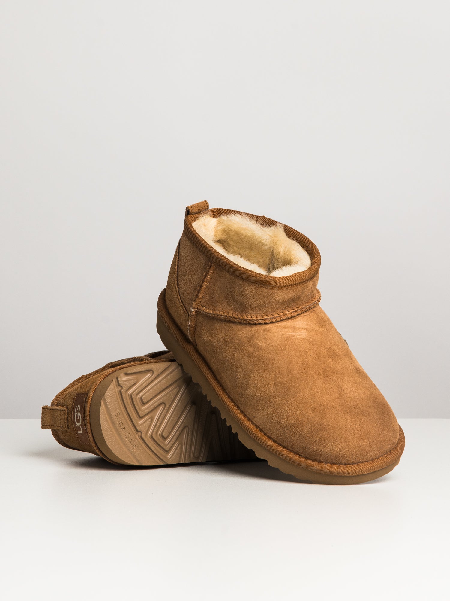 KIDS UGG CLASSIC ULTRA MINI - CHESTNUT - Image 2
