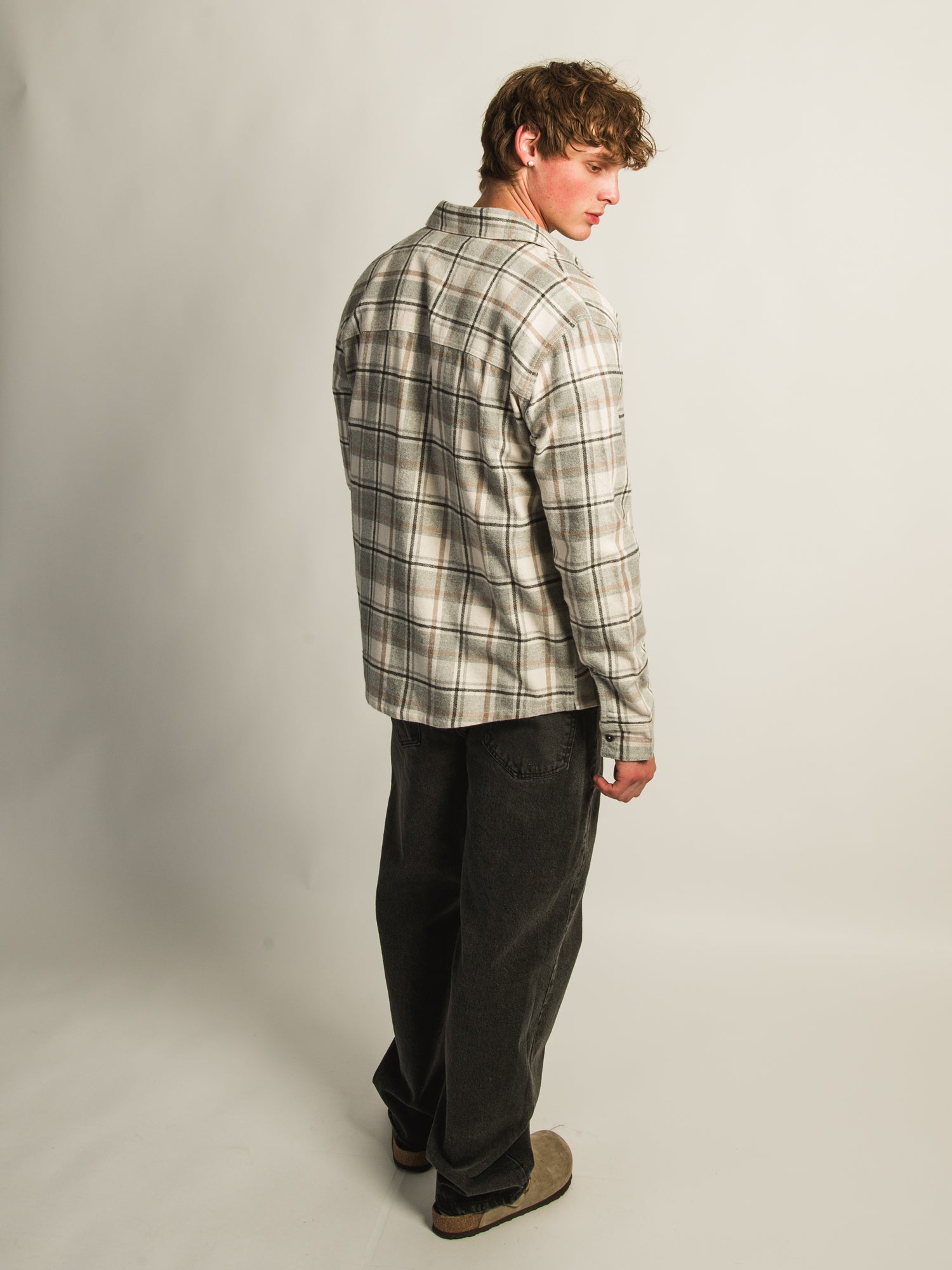 KOLBY 90S FLANNEL - CREAM - Image 5
