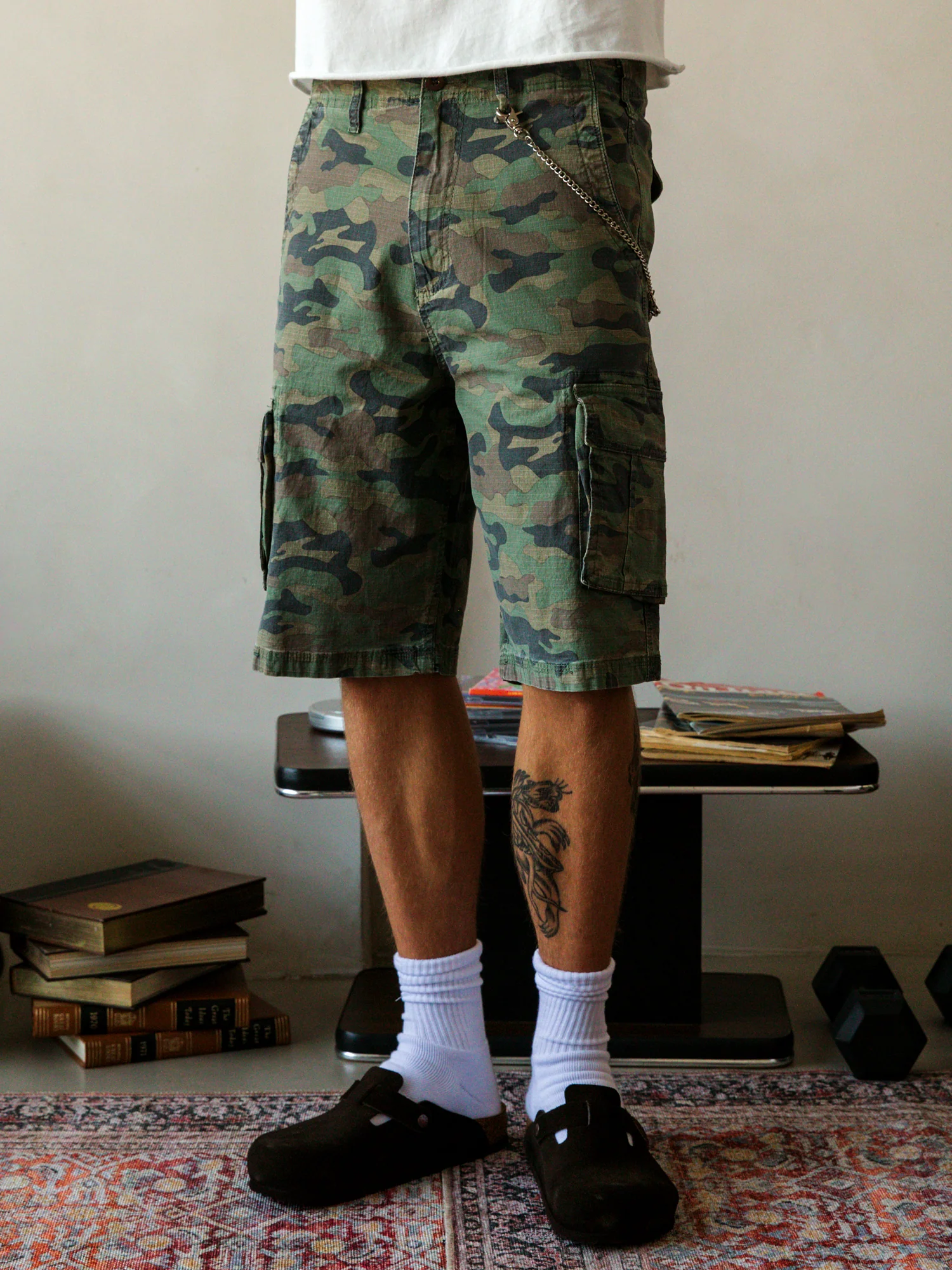 KOLBY BAGGY CARGO SHORT - CAMO