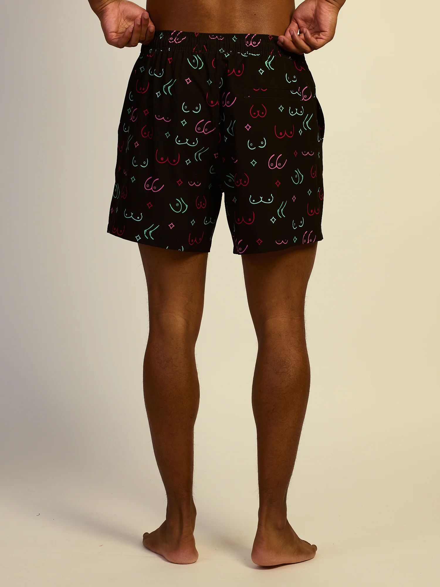KOLBY SWIM BOOBIES 5in STRETCH SWIM SHORT - Image 4