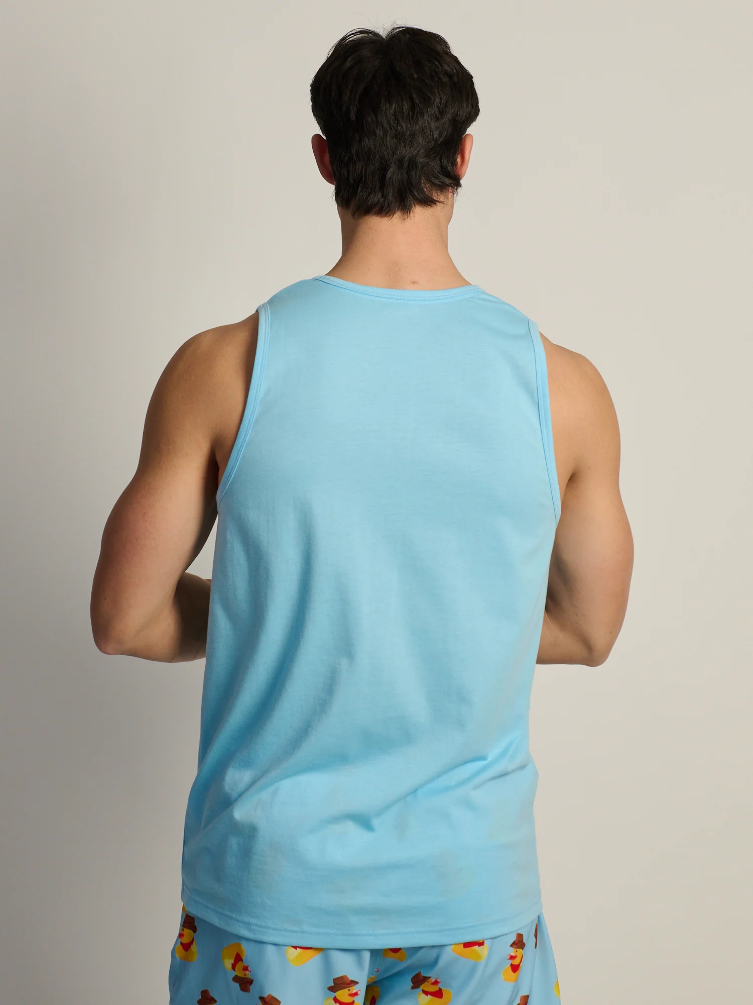 KOLBY COWBOY DUCK TANK TOP - LIGHT BLUE - Image 5