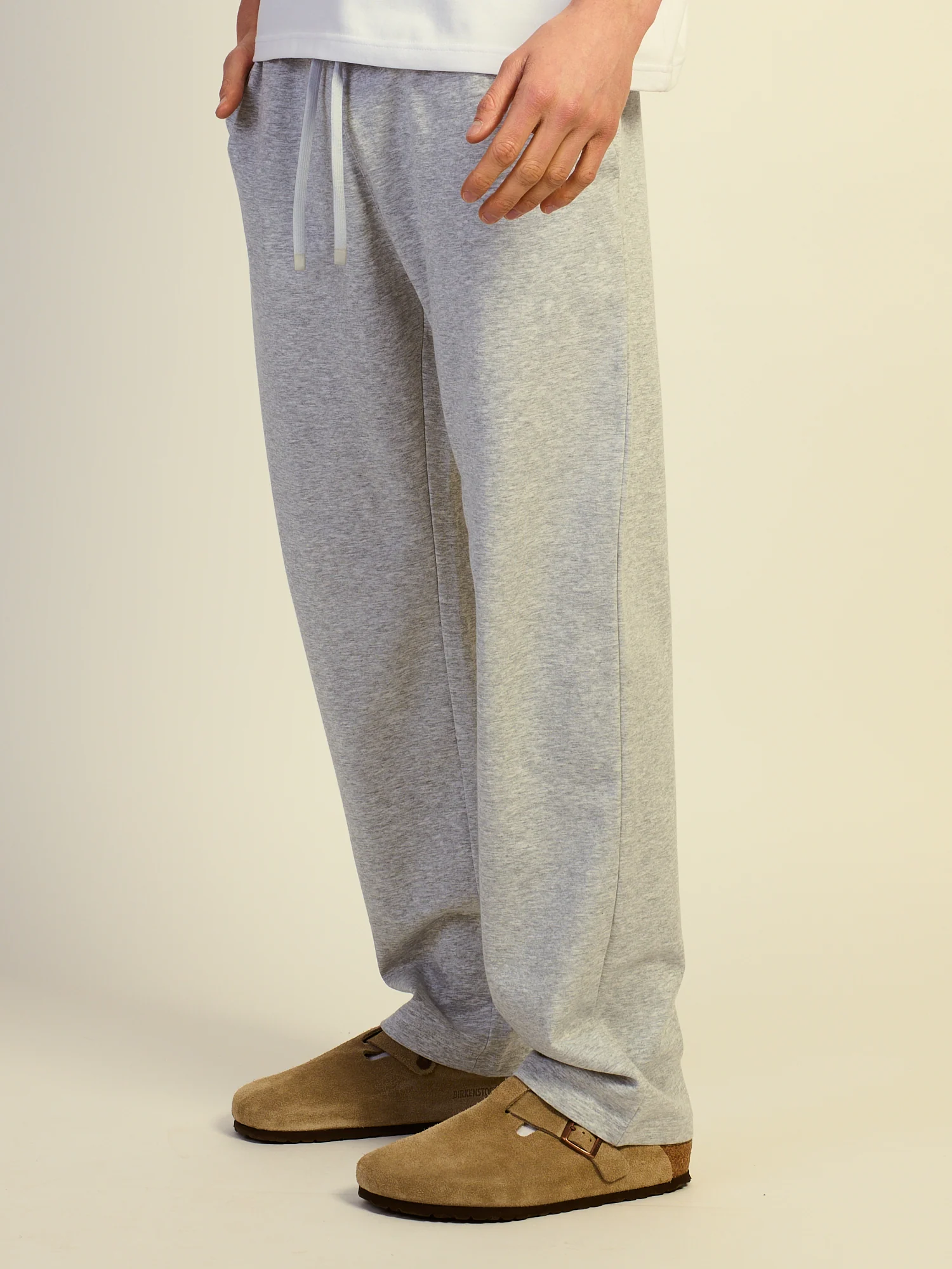 KOLBY KEEP COOL STRAIGHT LEG PANT - HEATHER GREY - Image 3
