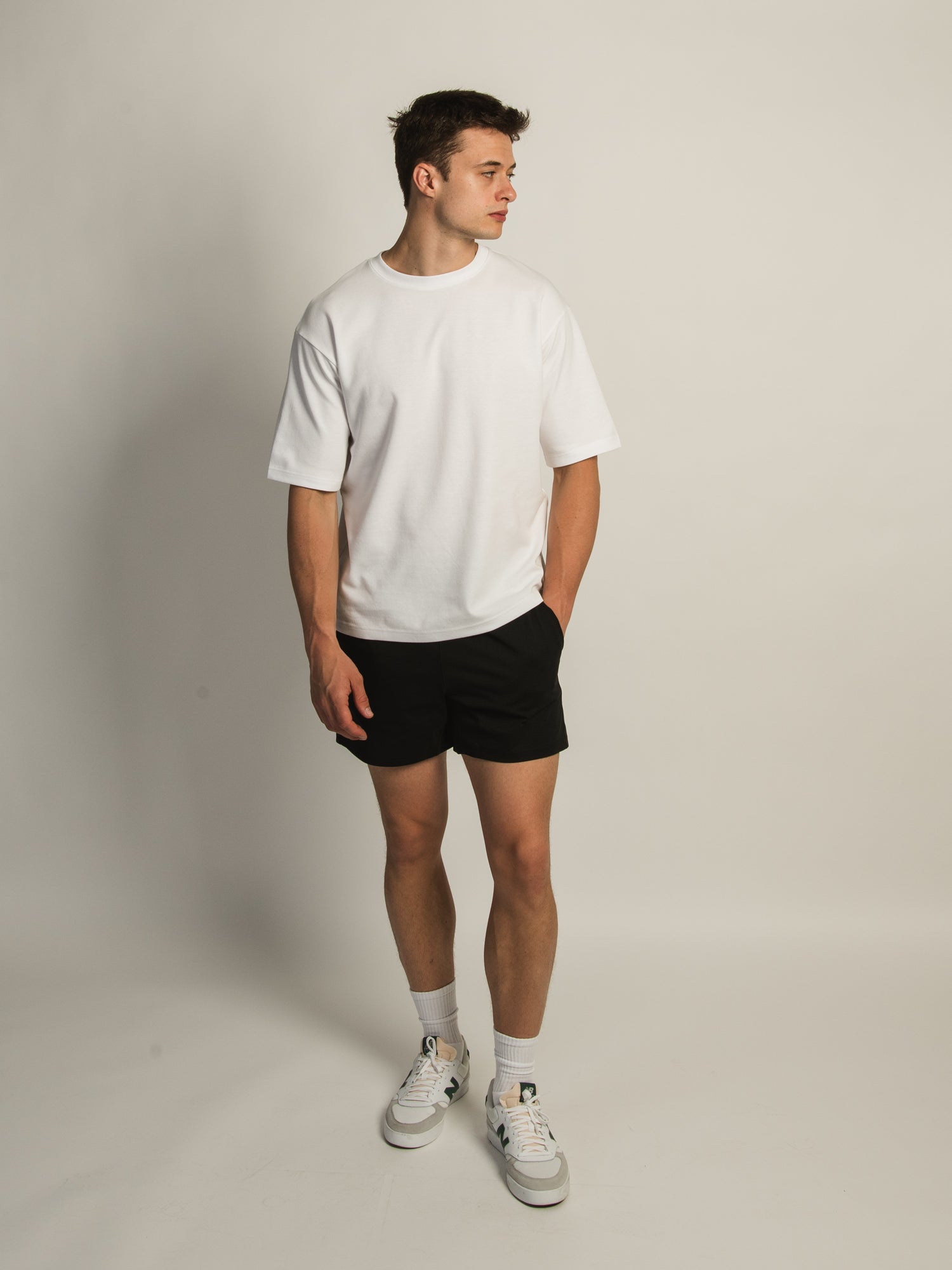 KOLBY KEEP COOL STRETCH PULL ON SHORT - BLACK - Image 2
