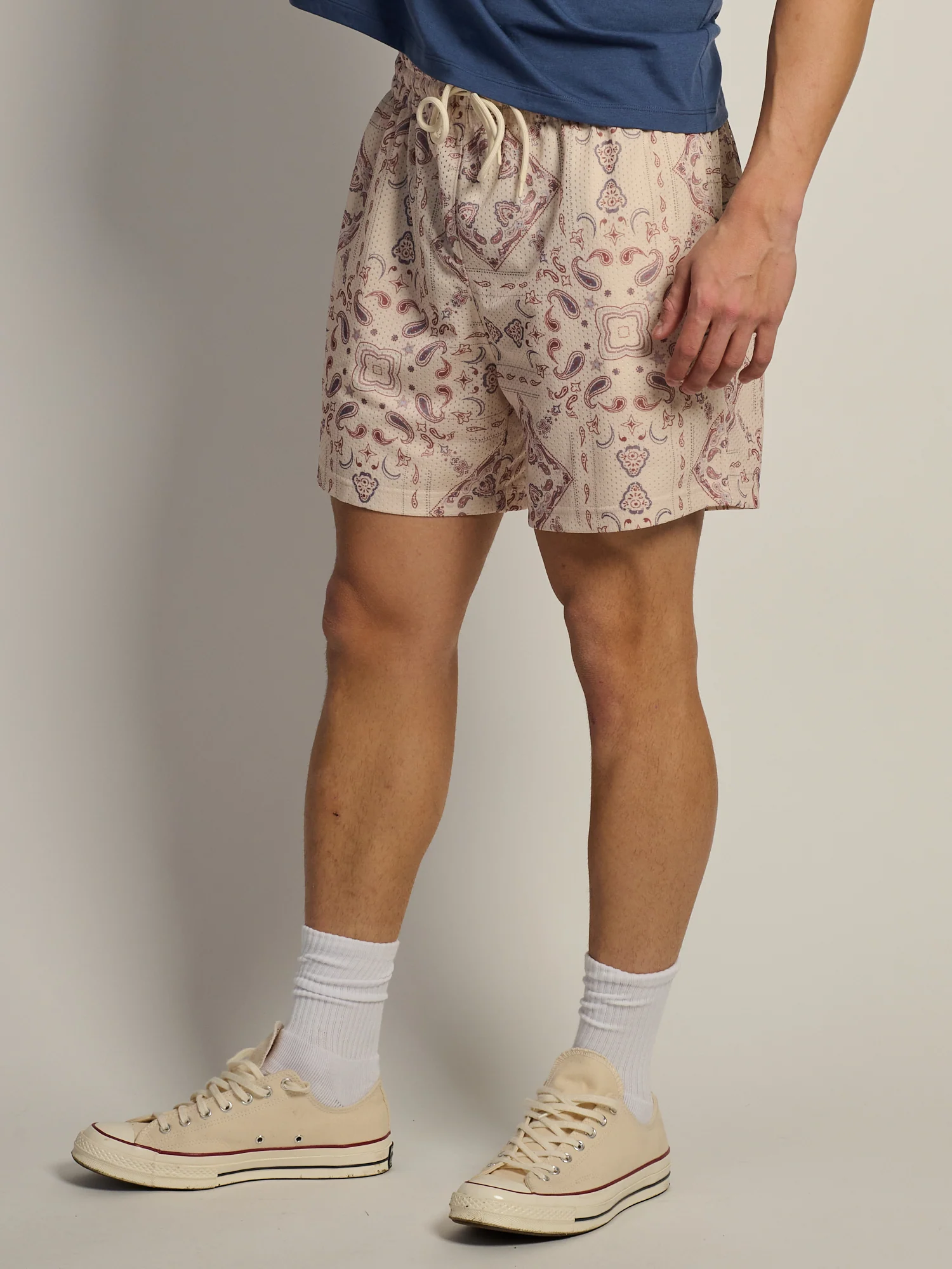 KOLBY MESH SHORT - CREAM - Image 3