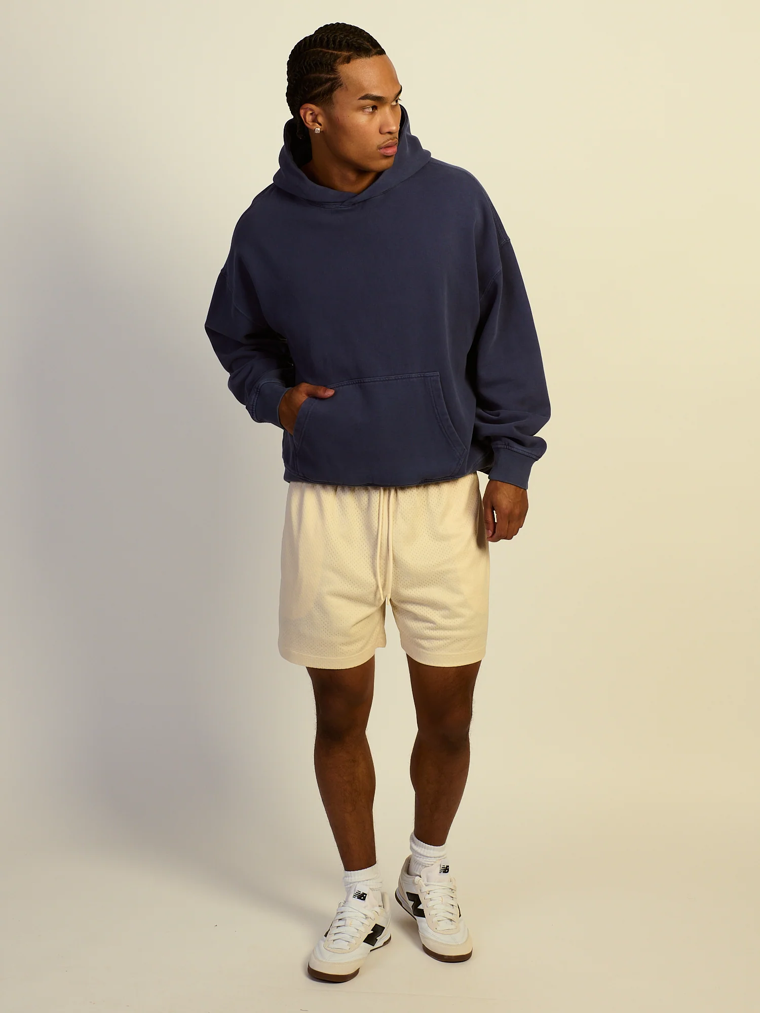 KOLBY MESH SHORT - CREAM - Image 2
