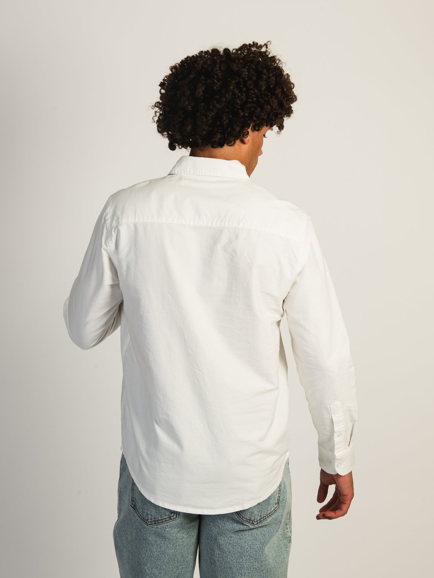 KOLBY OXFORD SHIRT - WHITE - Image 3