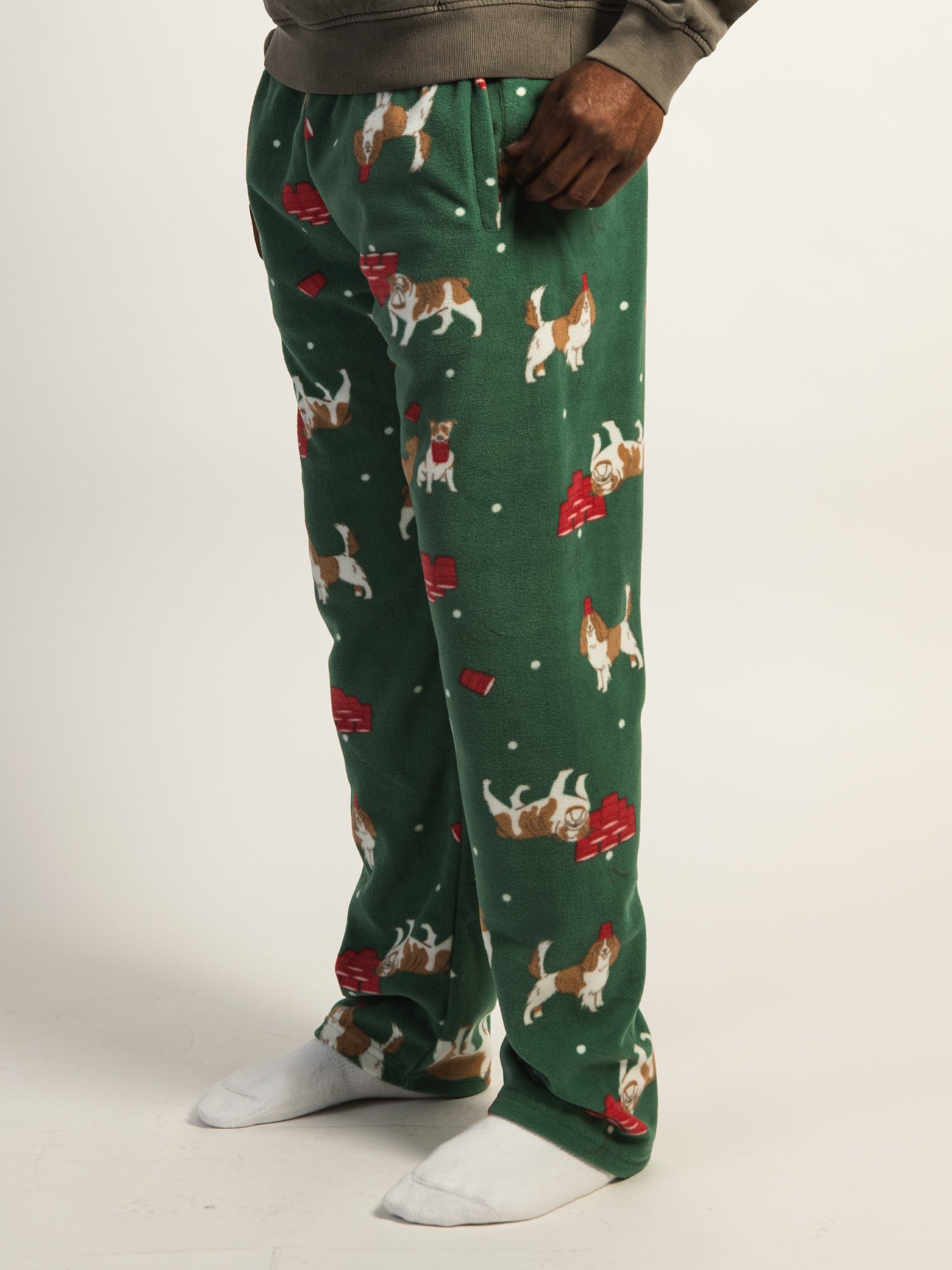 KOLBY PRINTED POLAR PANT - PINE - Image 3