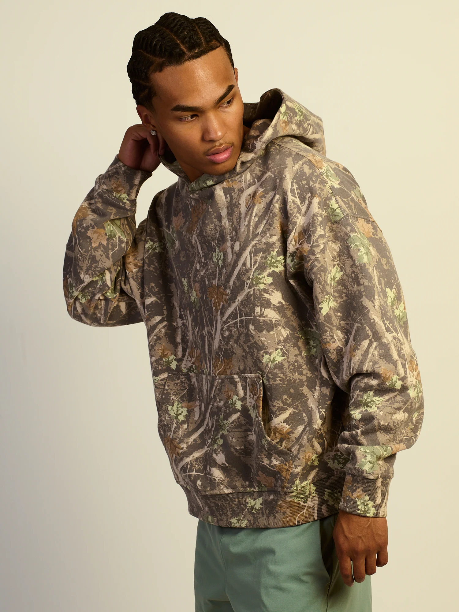 KOLBY RELAXED FIT HOODIE - CAMOUFLAGE - Image 4