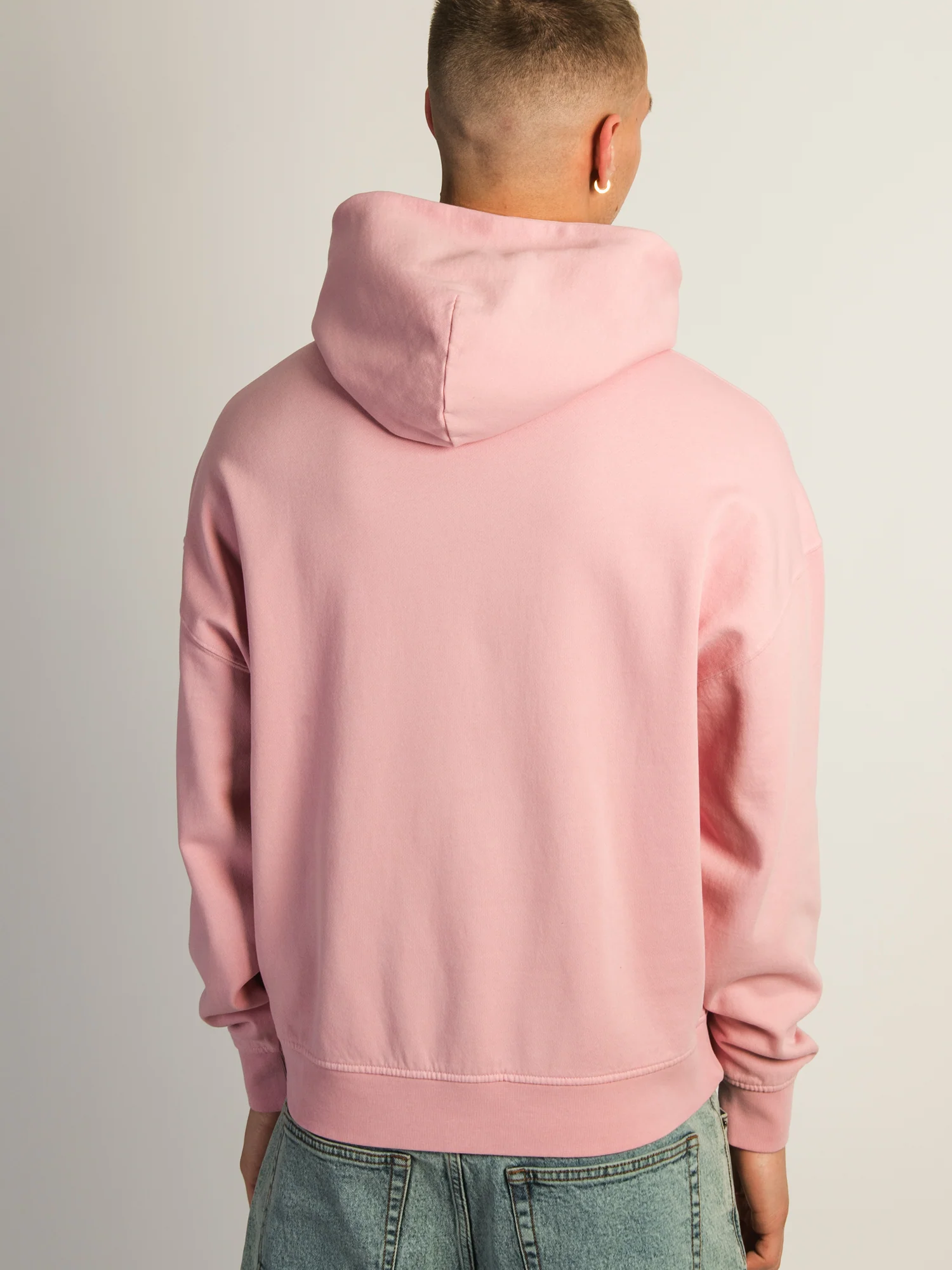 KOLBY RELAXED FIT HOODIE - PINK - Image 7