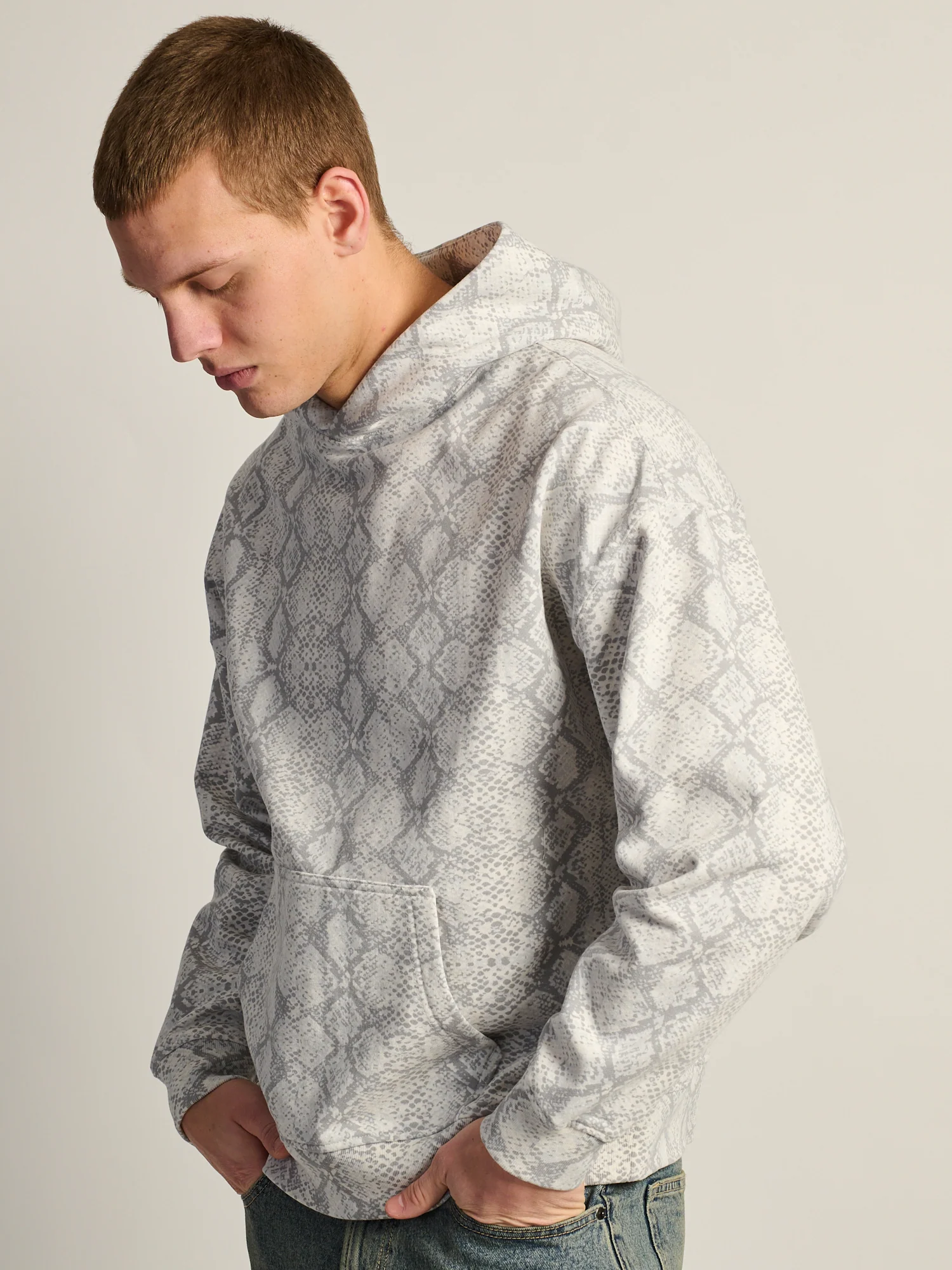 KOLBY RELAXED FIT HOODIE - SNAKE - Image 3