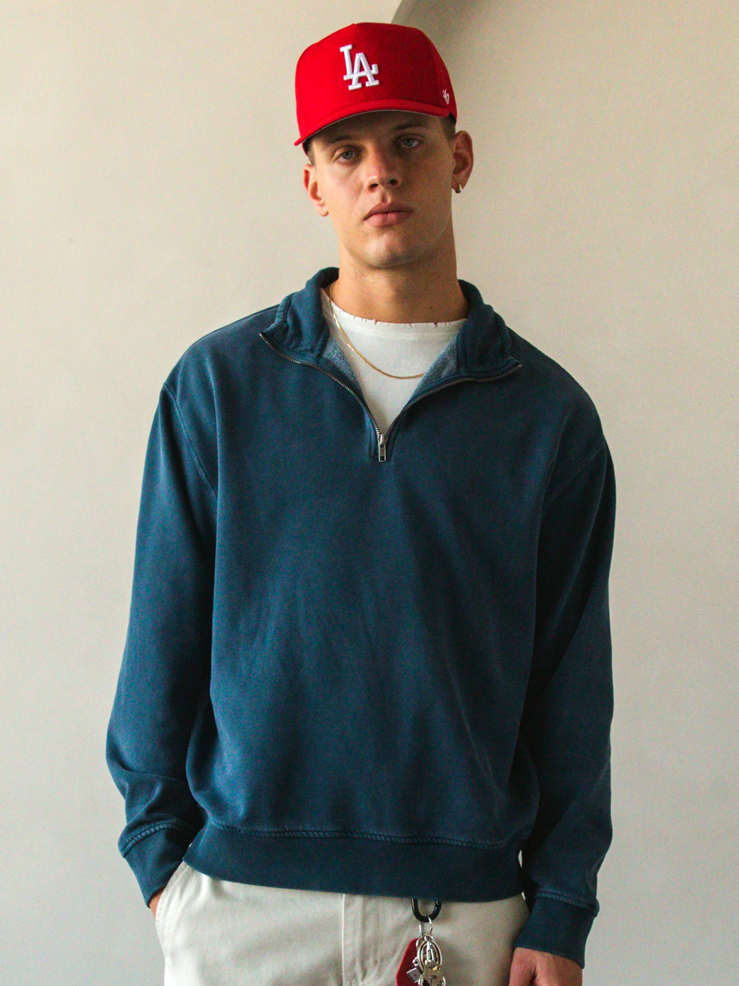 KOLBY RELAXED FIT QUARTER ZIP