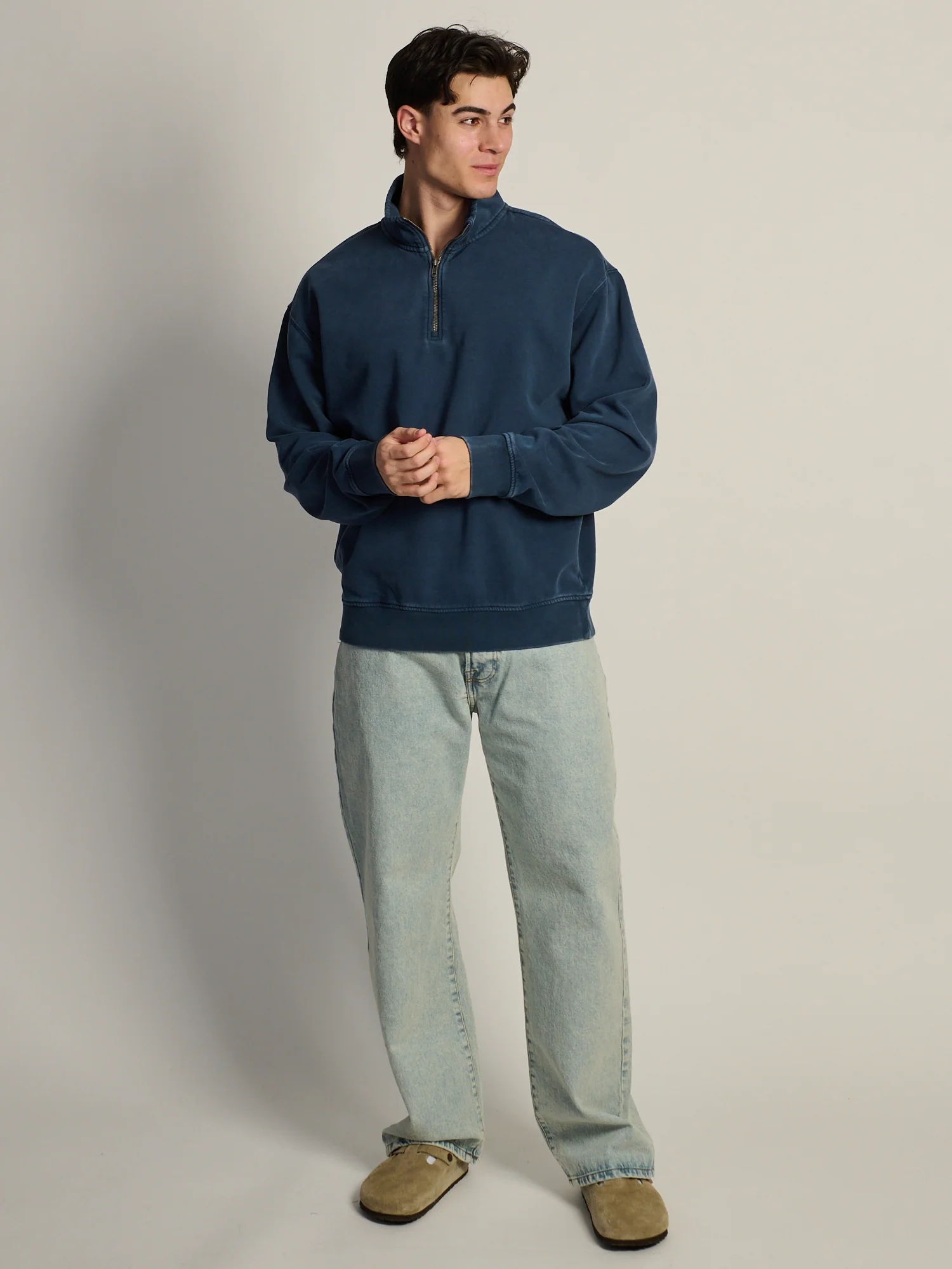 KOLBY RELAXED FIT QUARTER ZIP - Image 3