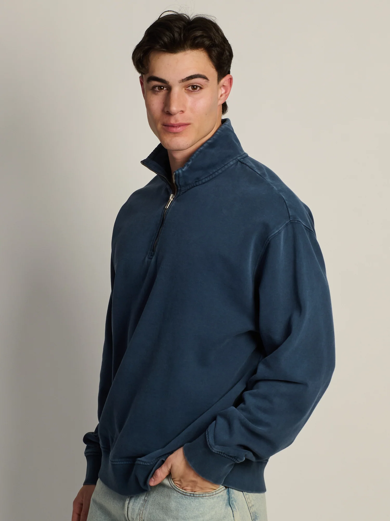 KOLBY RELAXED FIT QUARTER ZIP - Image 4