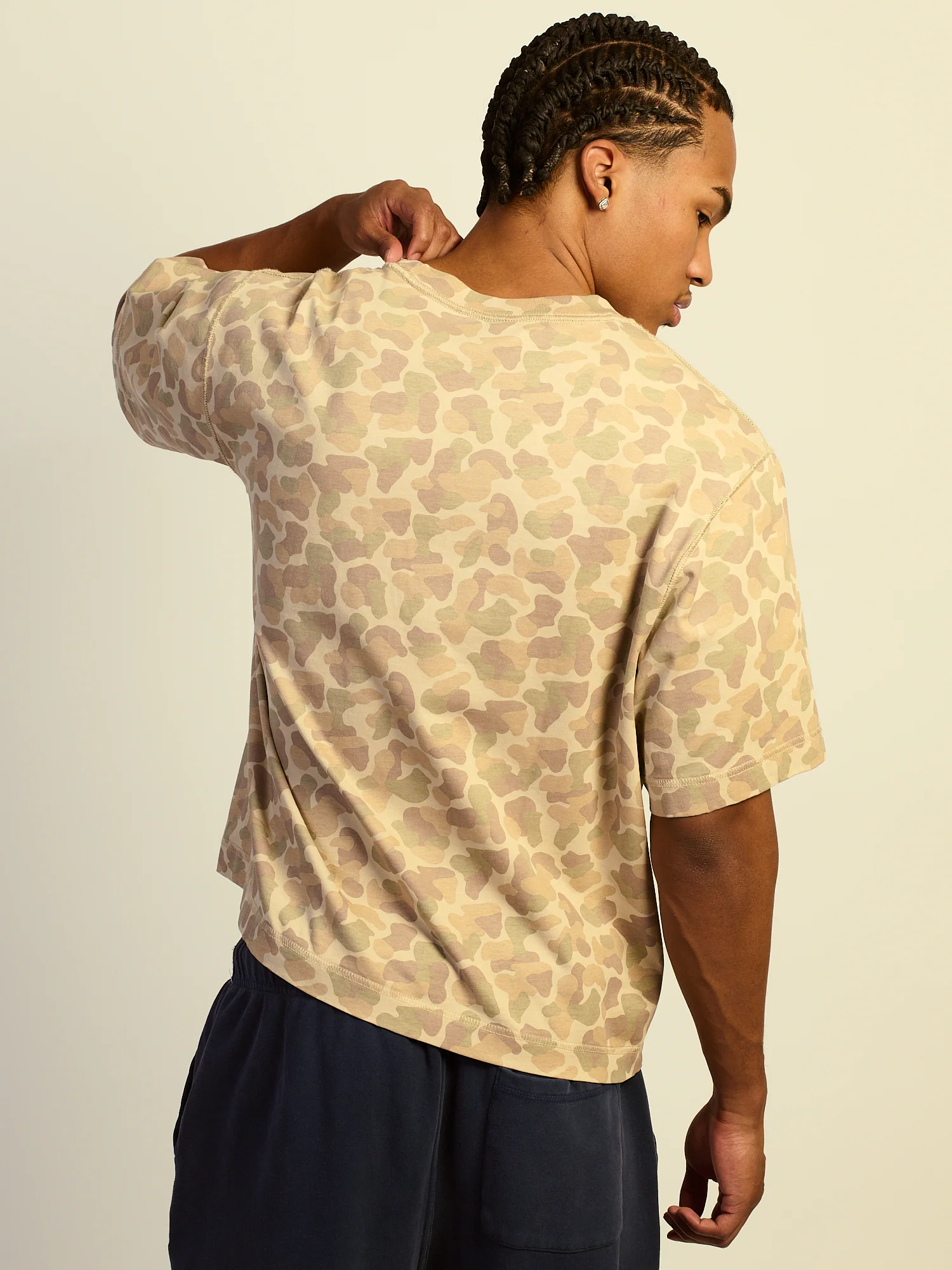 KOLBY SHORT CUT HEAVYWEIGHT TEE - CAMO - Image 5