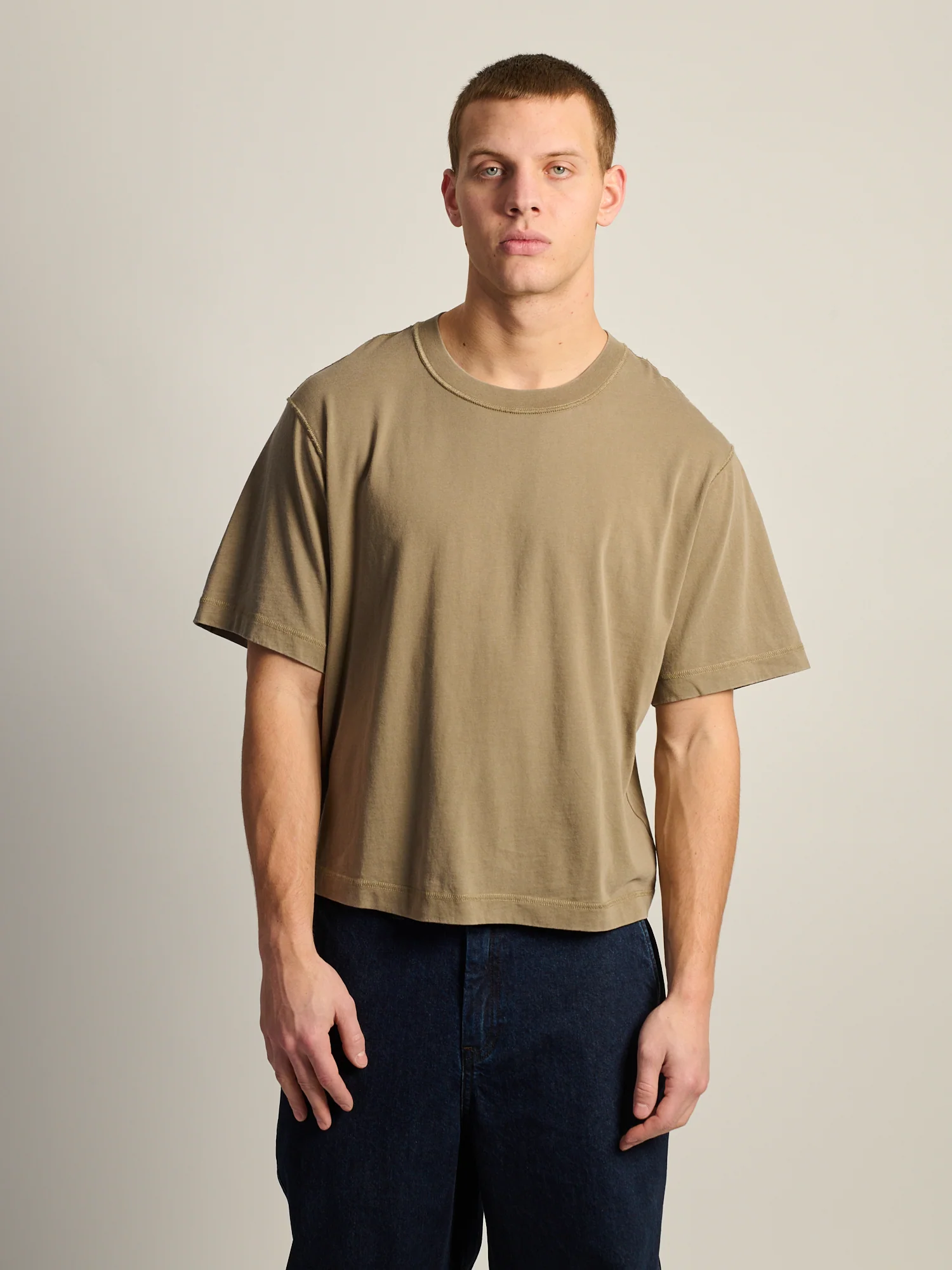 KOLBY SHORT CUT VINTAGE TEE - ARMADILLO