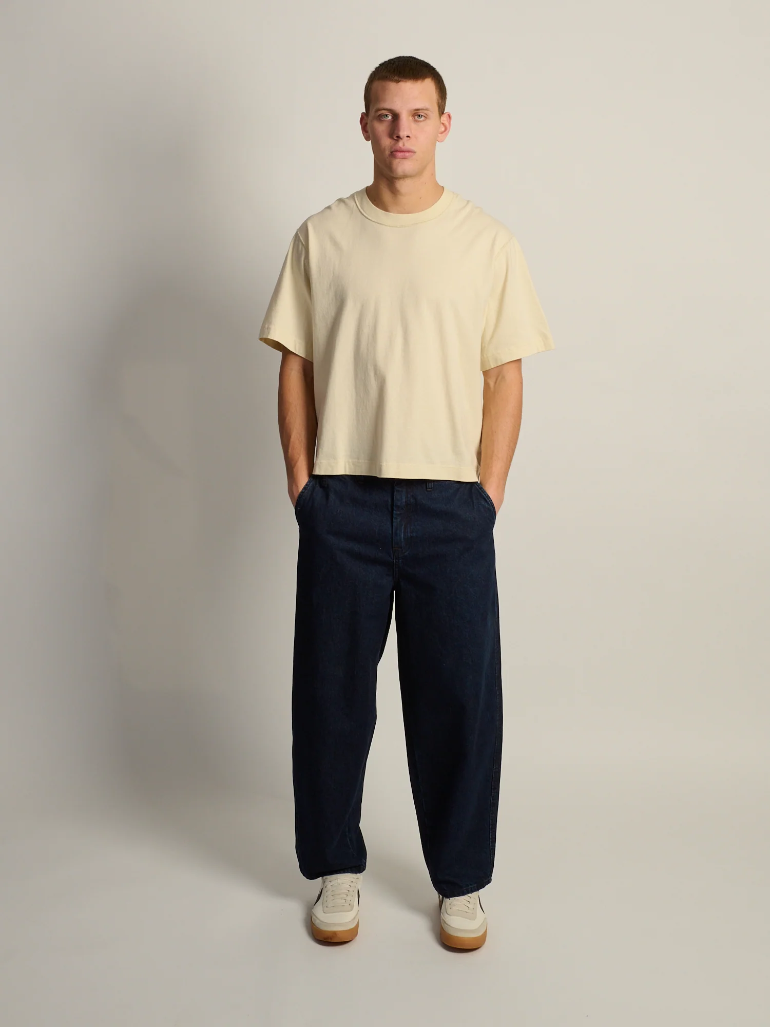 KOLBY SHORT CUT VINTAGE TEE - NATURAL - Image 2