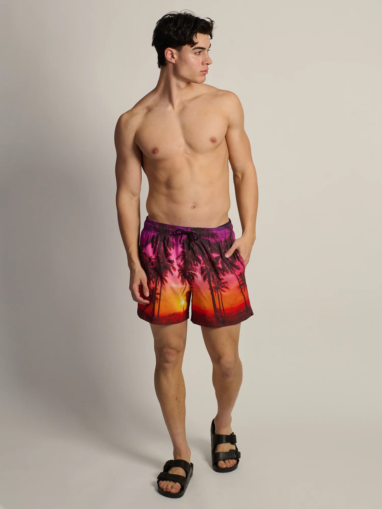 KOLBY SUNSET 5in STRETCH SWIM SHORT - Image 2