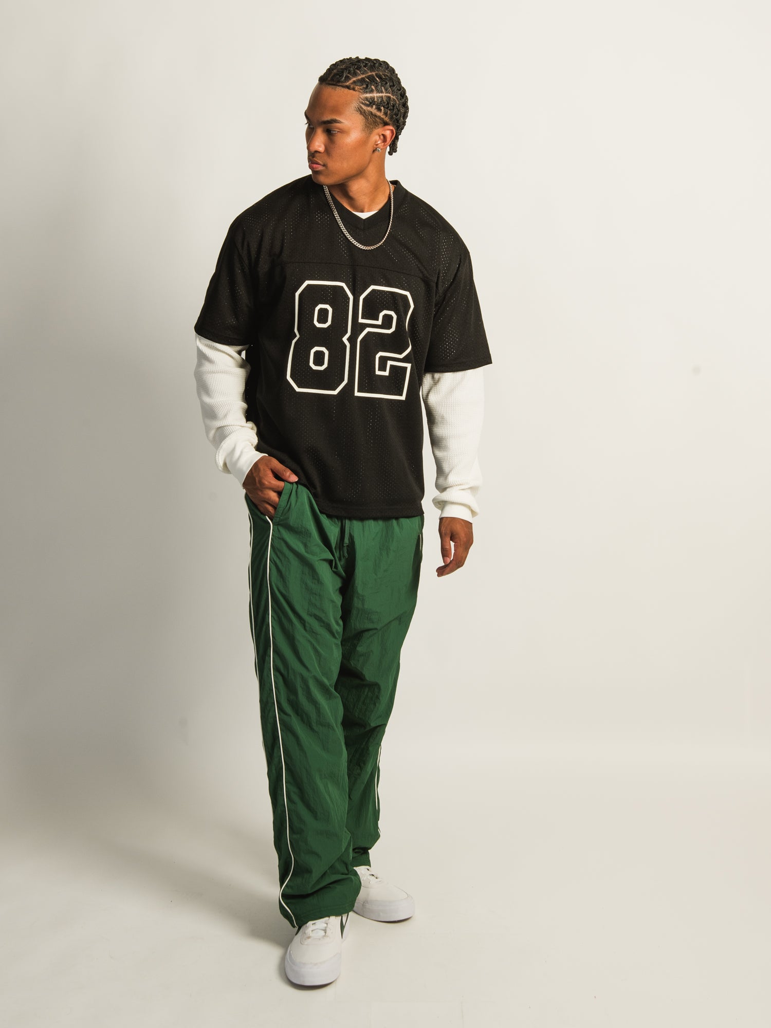KOLBY TRACK PANT - PINE - Image 5