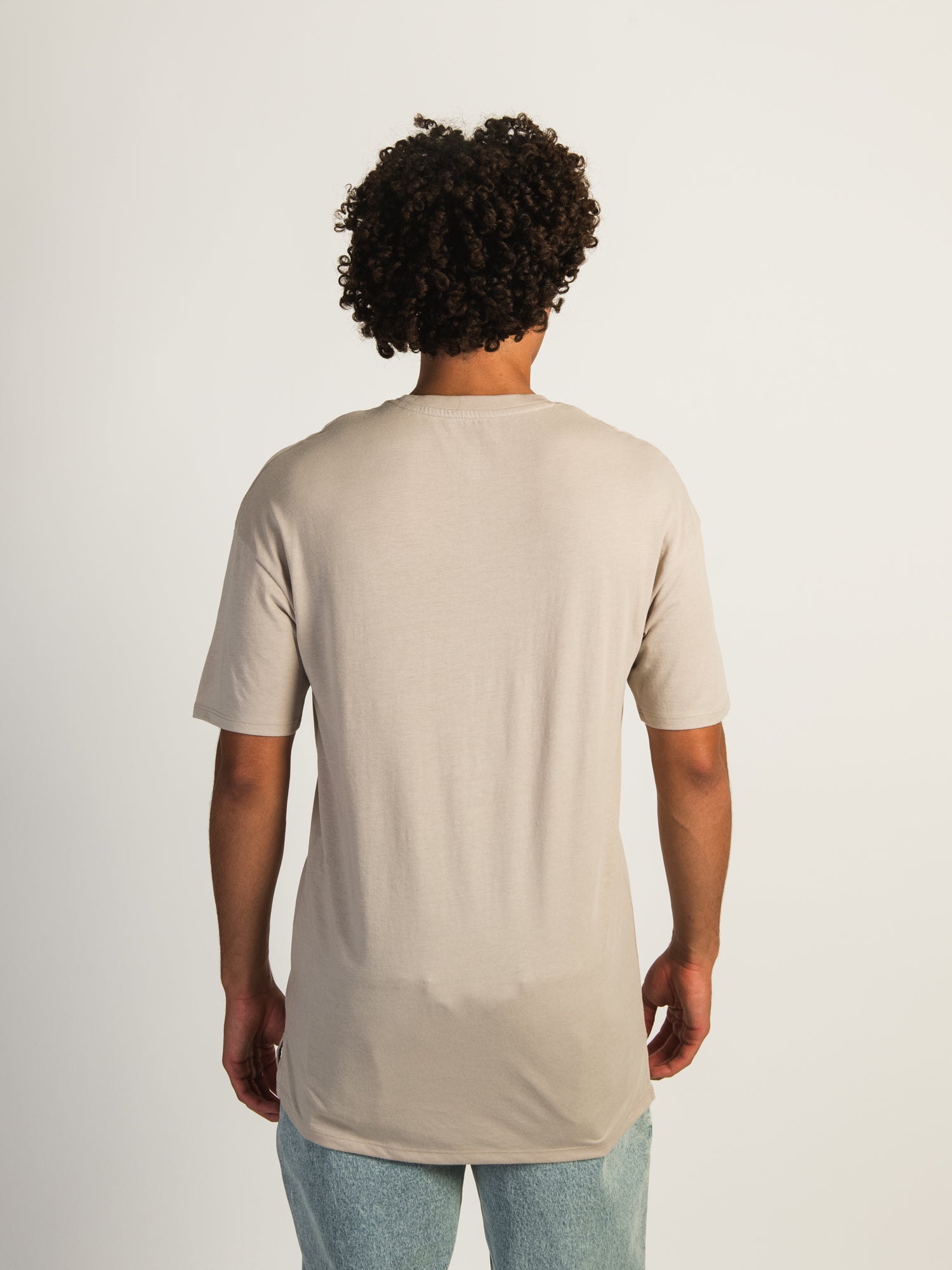LONG FIT TEE - PEBBLE - Image 2