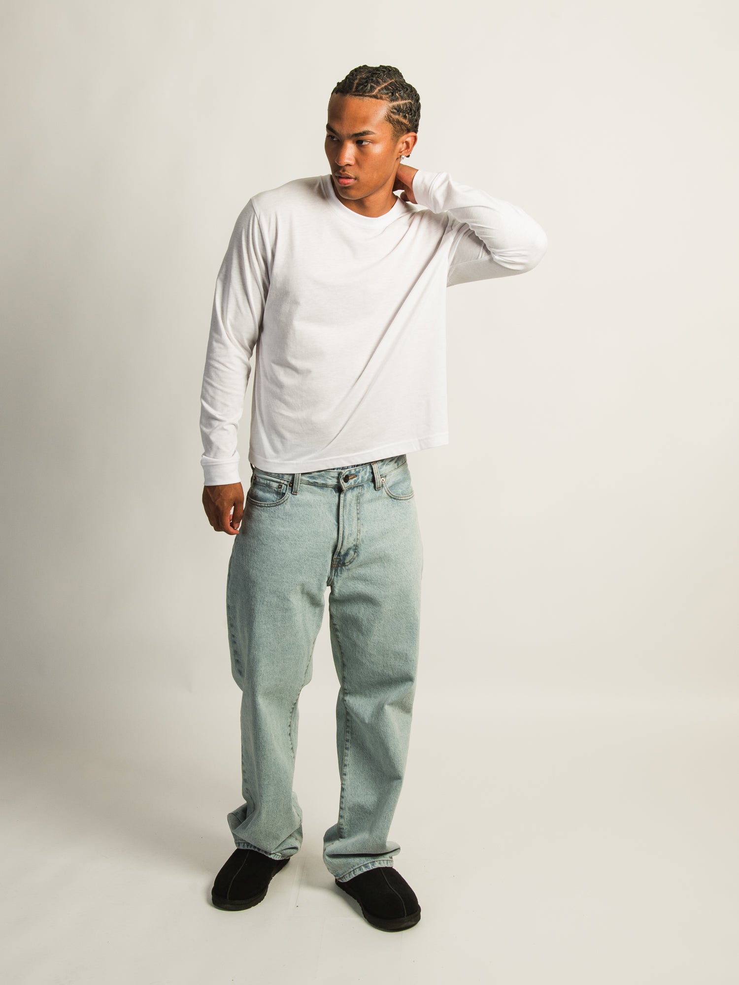 LONG SLEEVE TEE - WHITE - Image 2