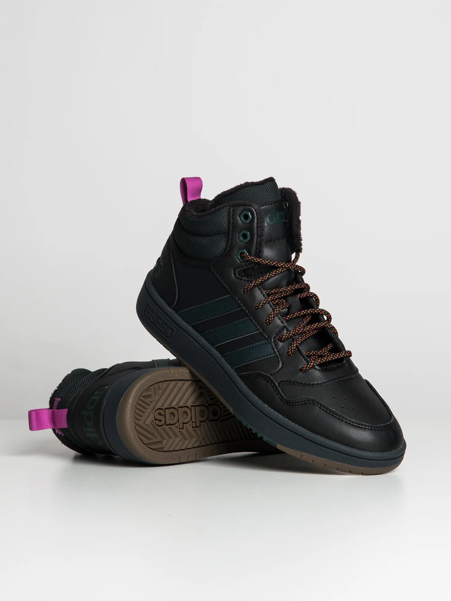 MENS ADIDAS HOOPS 3.0 MID - CLEARANCE - Image 2