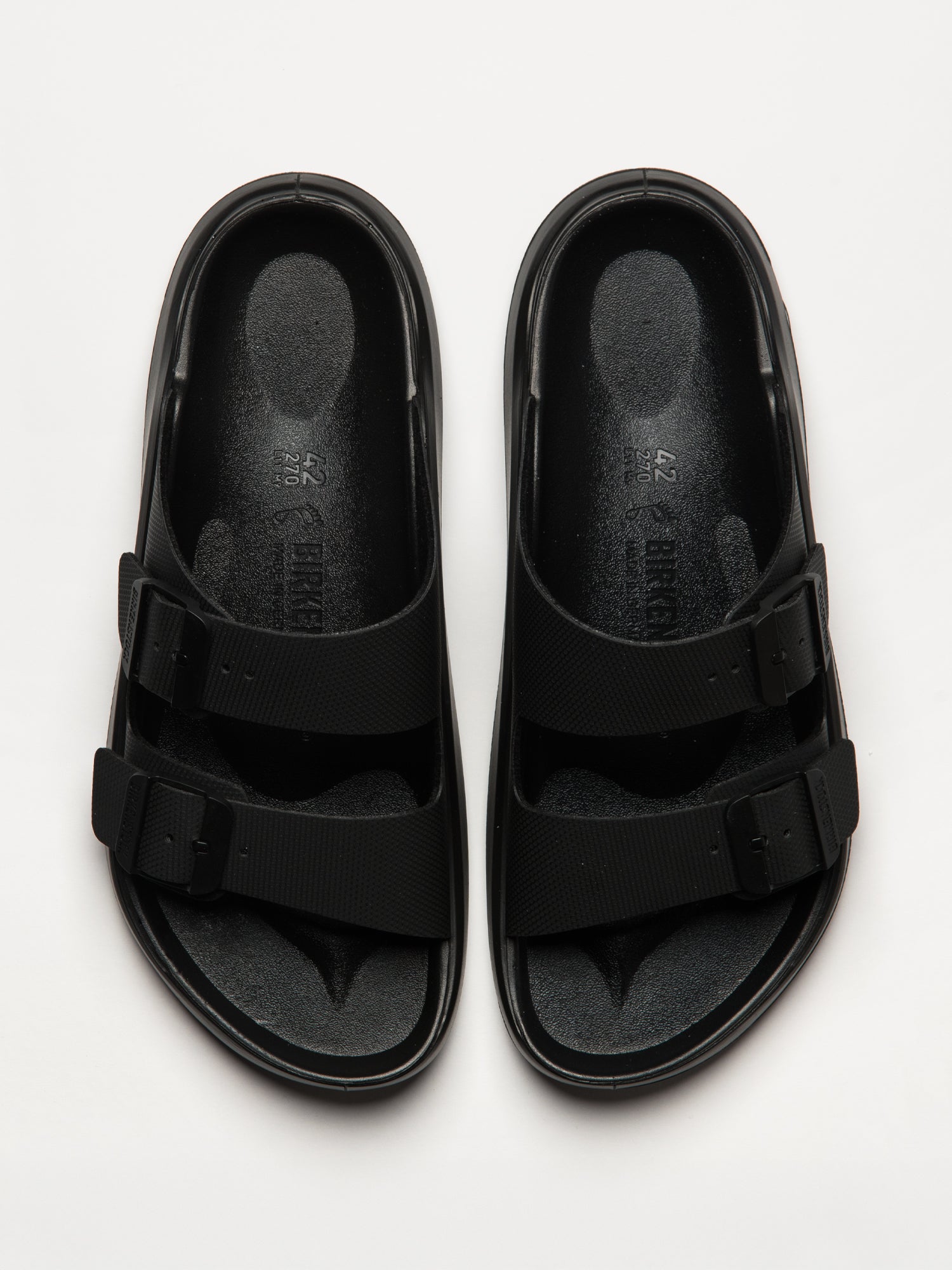 MENS BIRKENSTOCK MOGAMI TERRA BIRKO- REGULAR -FLOR SANDALS - BLACK - Image 4