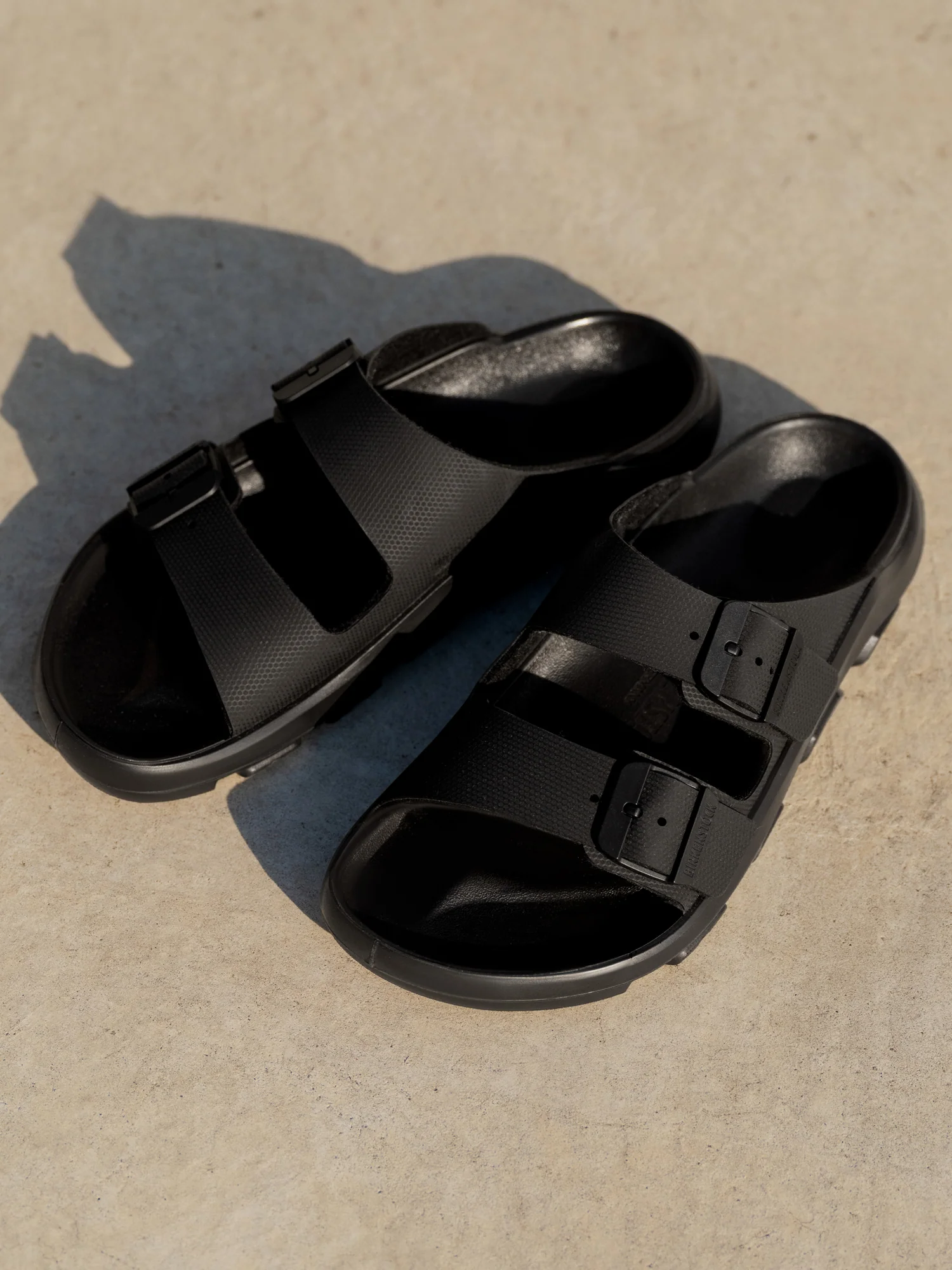 MENS BIRKENSTOCK MOGAMI TERRA BIRKO- REGULAR -FLOR SANDALS - BLACK - Image 8
