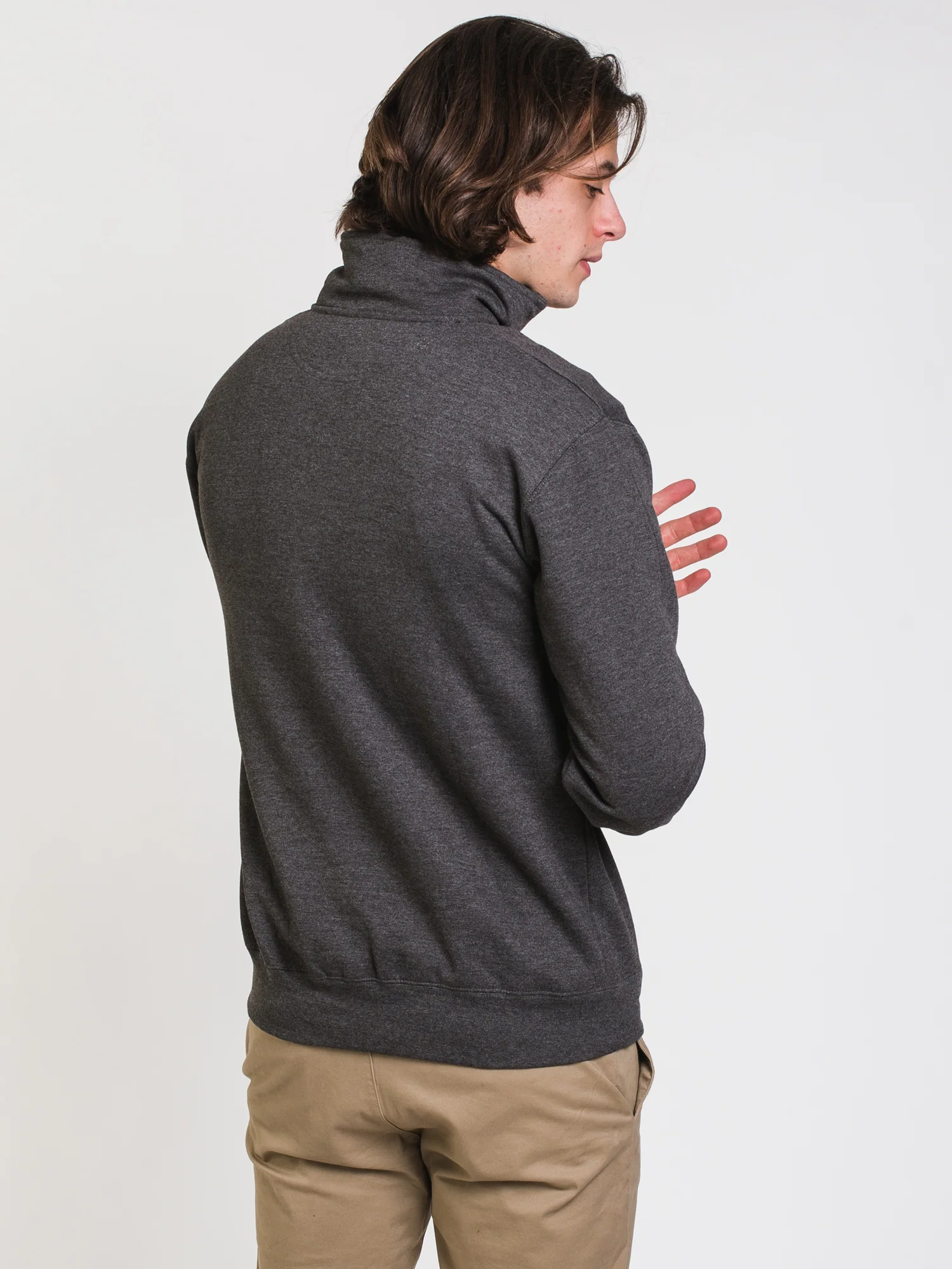 CHAMPION 1/4 ZIP YALE UNIVERSITY SWEATER - CLEARANCE - Image 3