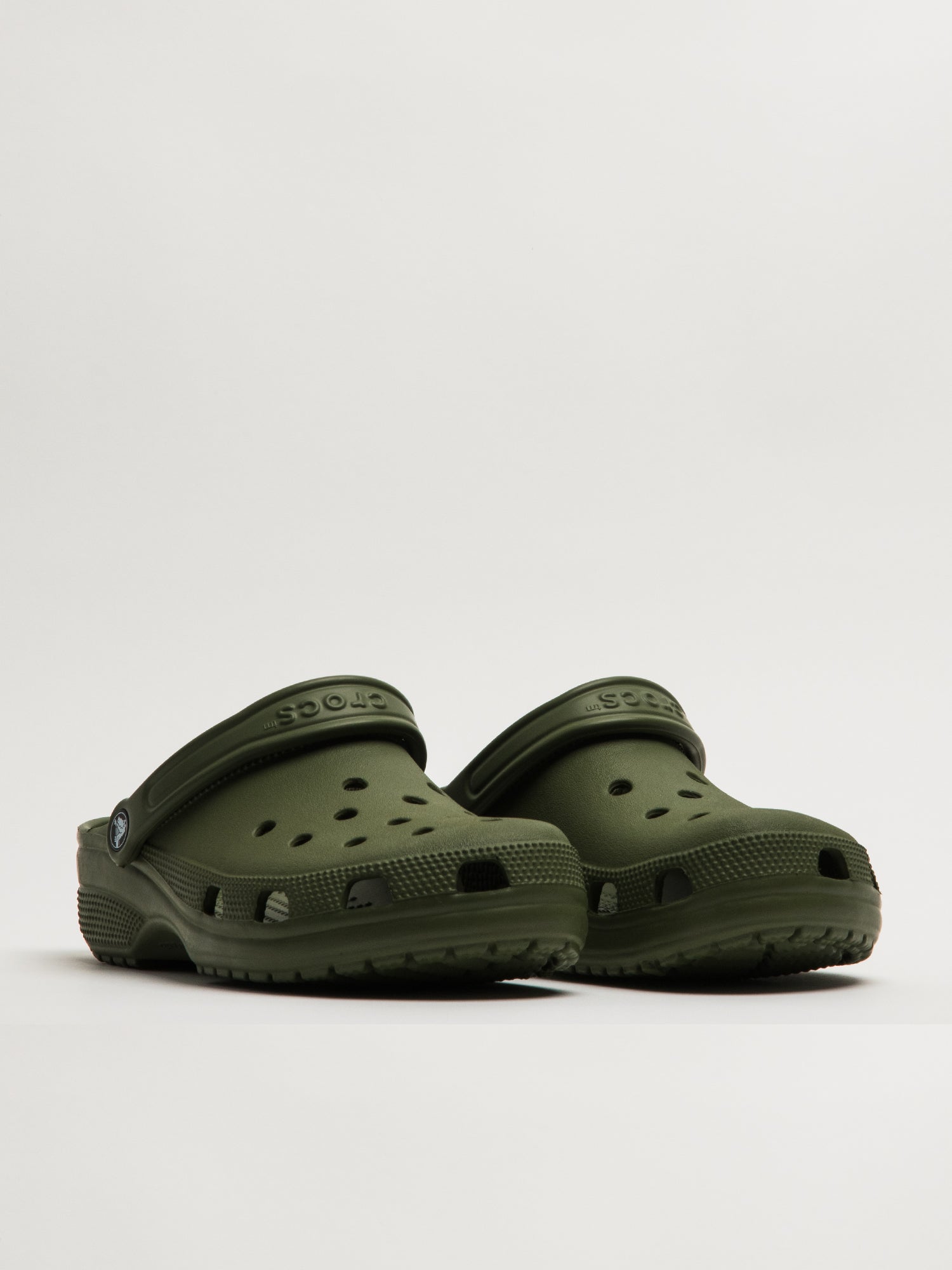 MENS CROCS CLASSIC CLOG - ARMY GREEN - Image 2