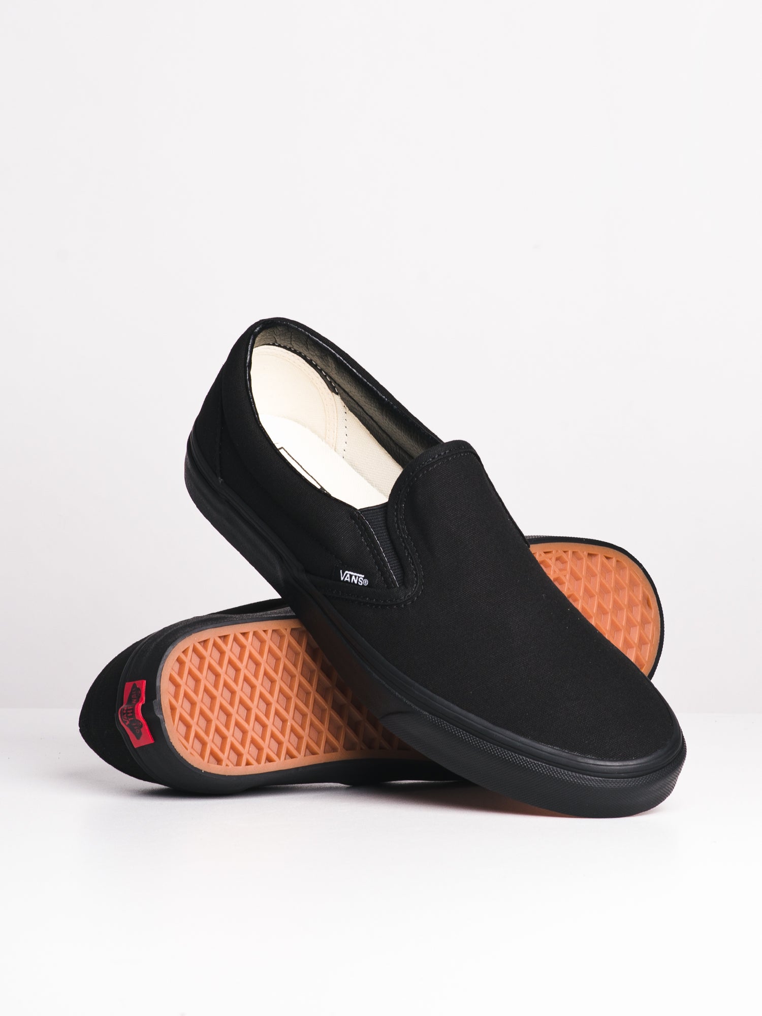 MENS VANS CLASSIC SLIP-ON CANVAS SHOES - Image 2