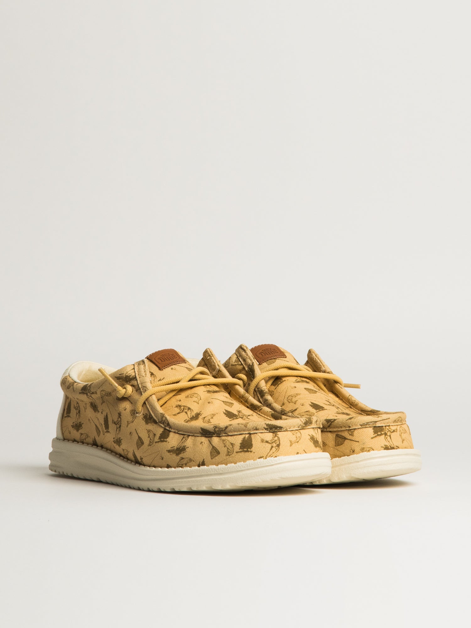 MENS HEY DUDE WALLY FLY FISHING - TAN - Image 2