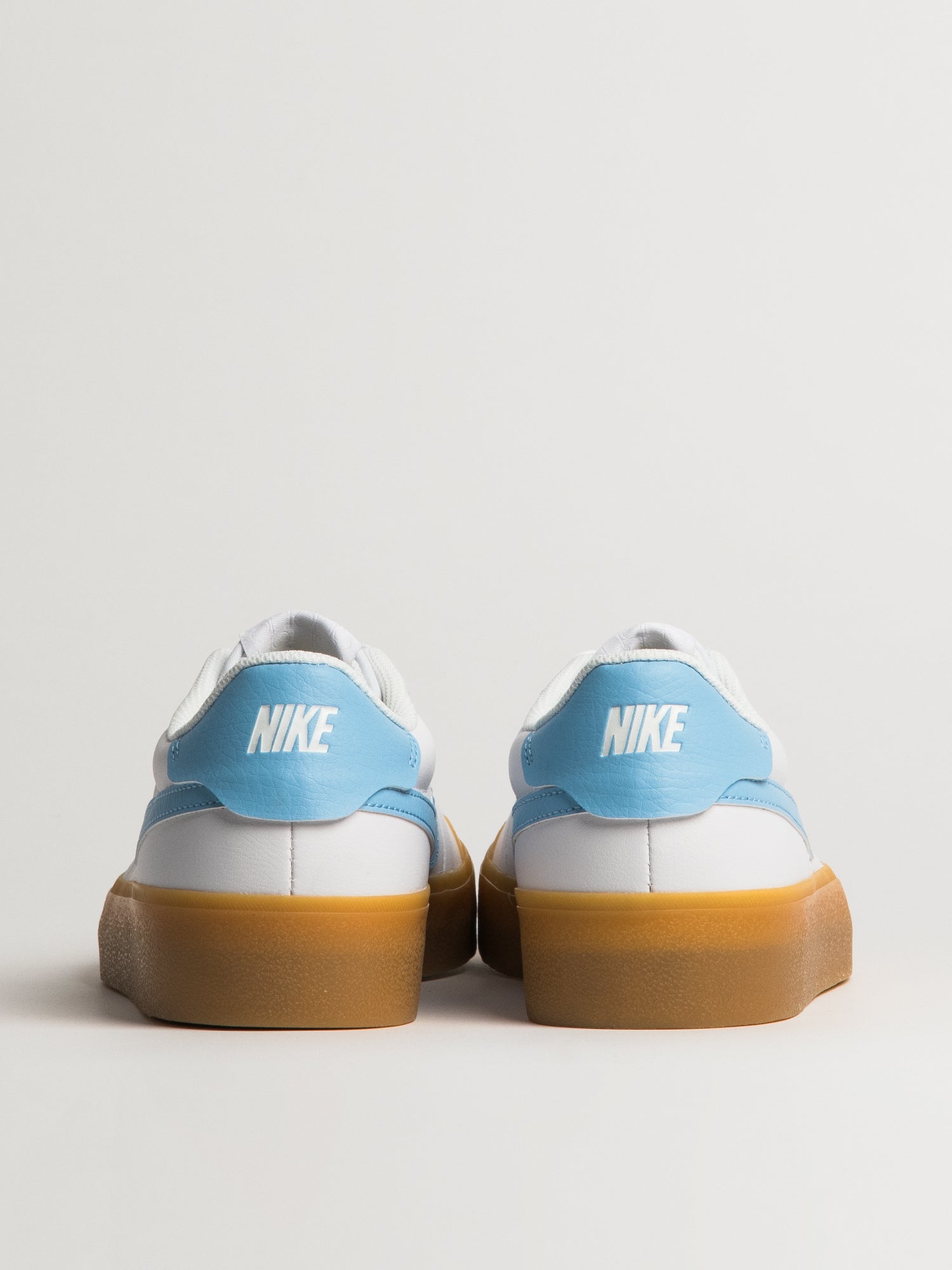 MENS NIKE COURT SHOT SNEAKERS - BLUE/WHITE - Image 5
