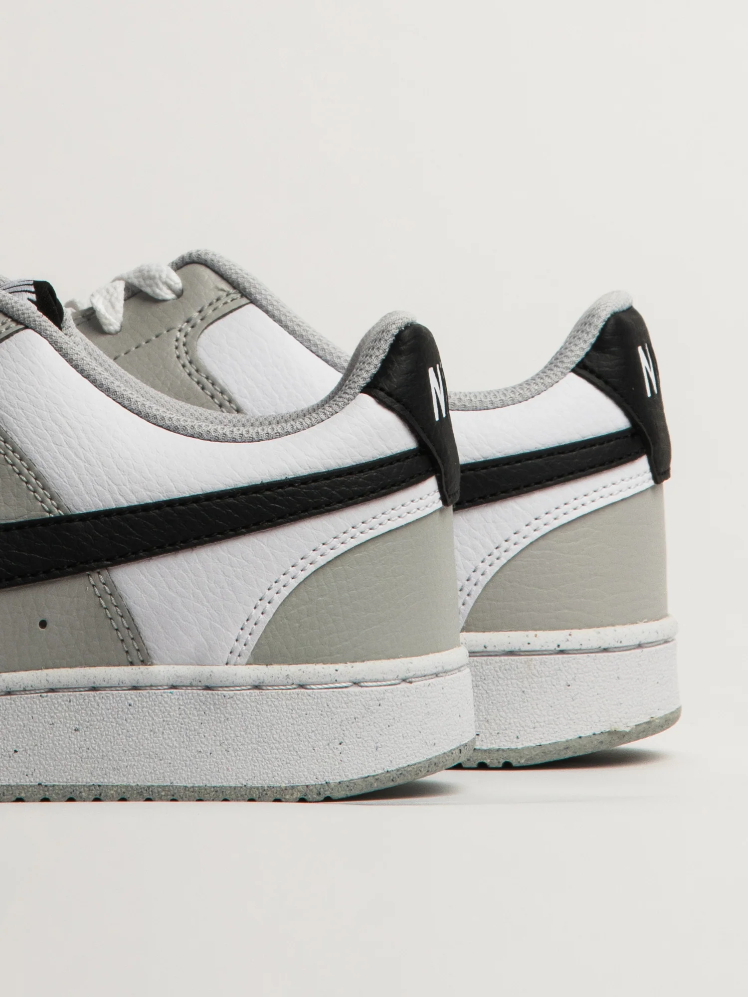 MENS NIKE COURT VISION LOW SNEAKER - GREY FOG - Image 7