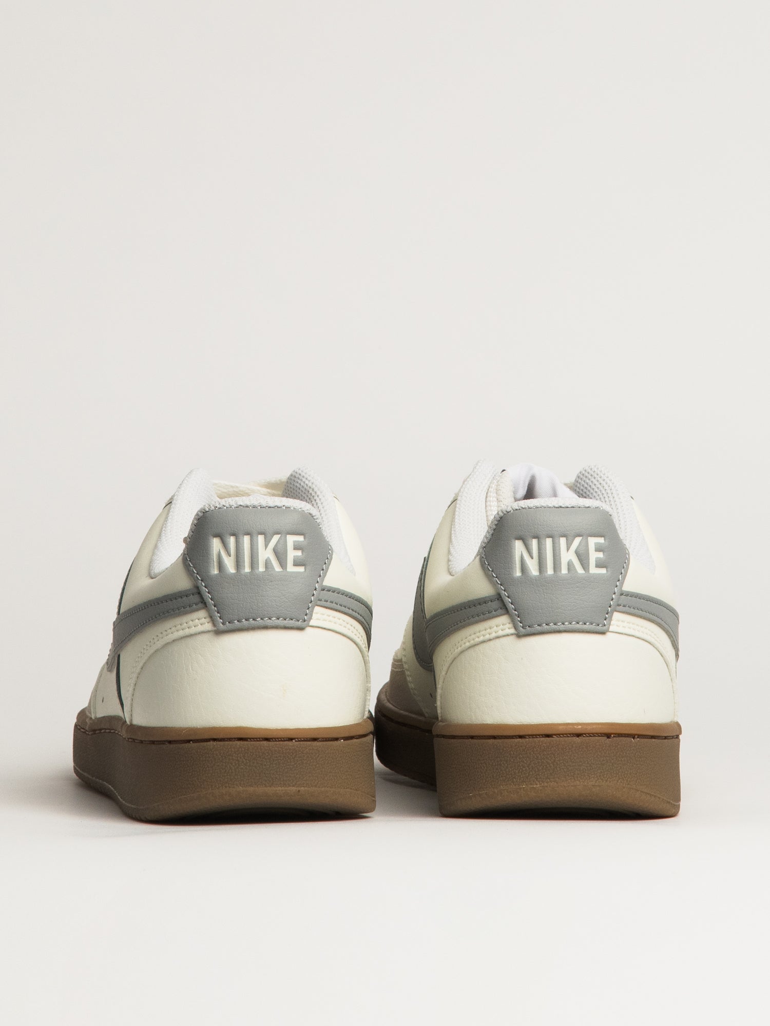 MENS NIKE COURT VISION LOW SNEAKER - WHITE/GREY - Image 5