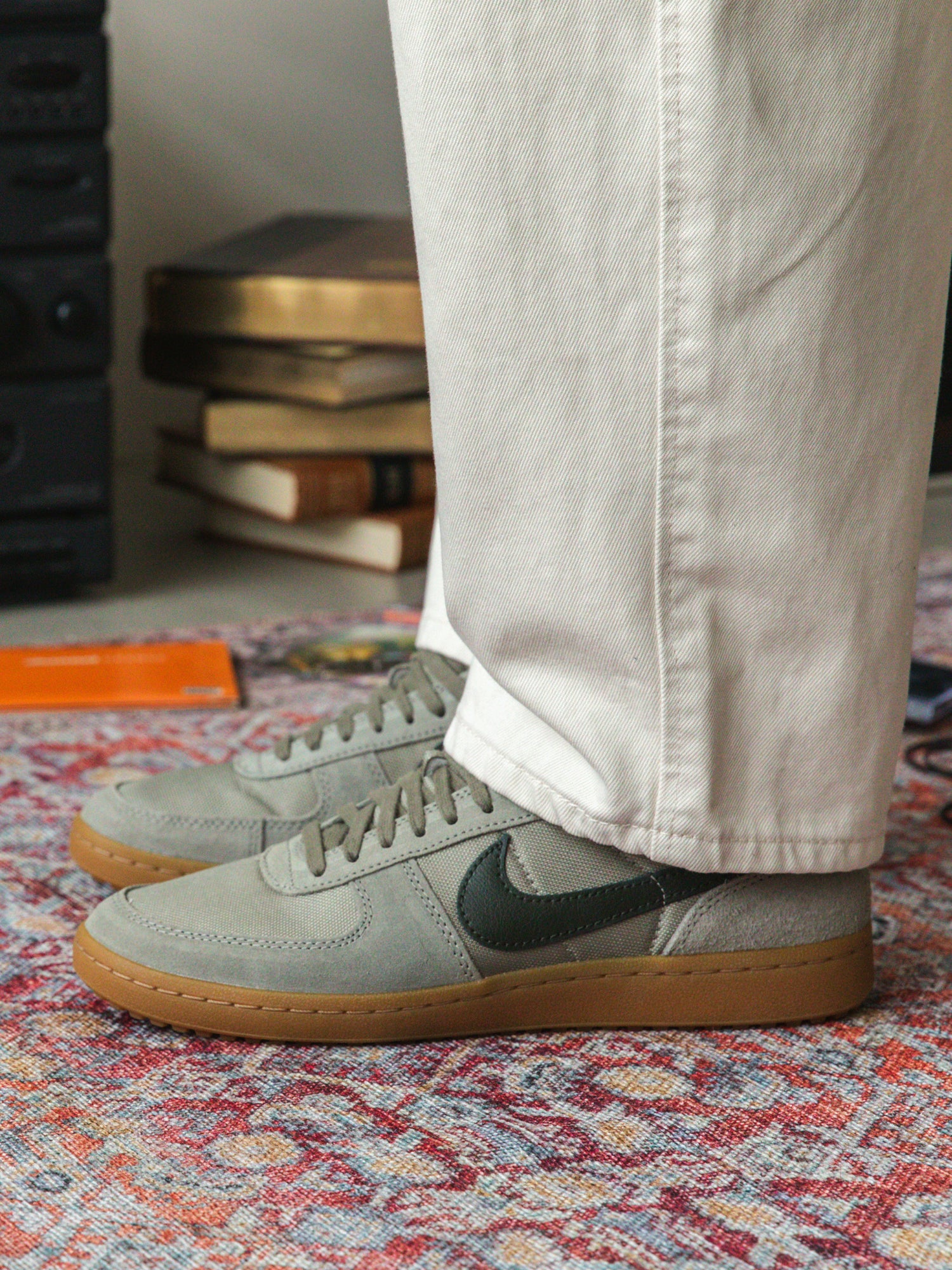 MENS NIKE FIELD GENERAL SNEAKER - LIGHT ARMY - Image 8
