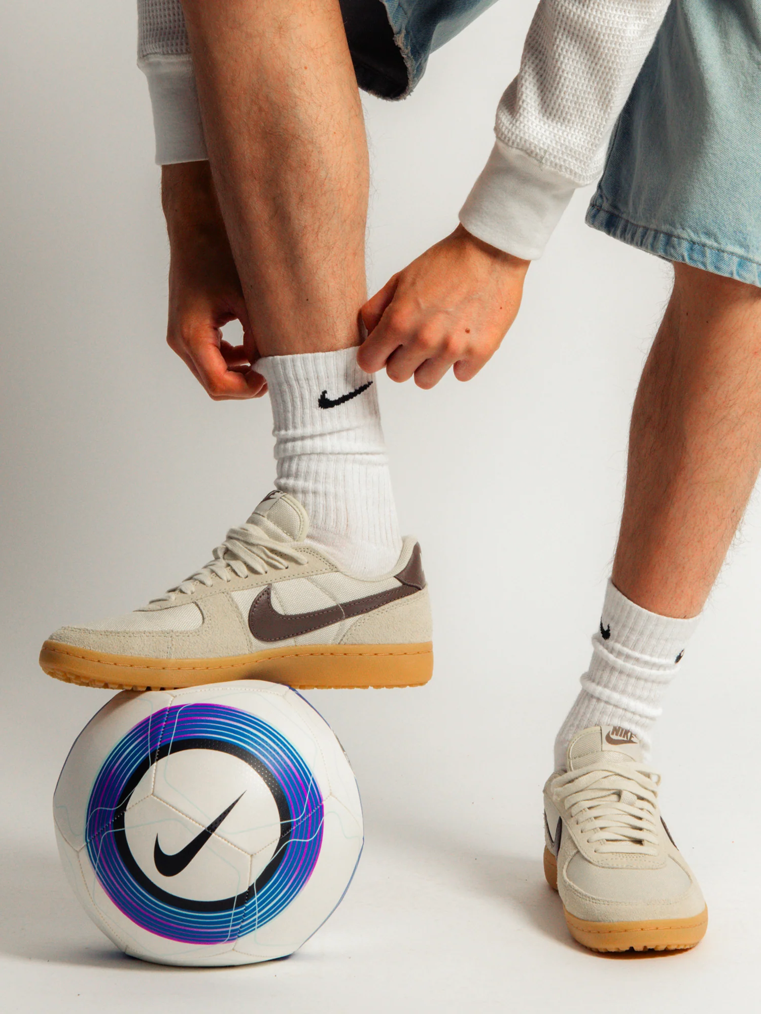 MENS NIKE FIELD GENERAL SNEAKER - LIGHT KHAKI - Image 8