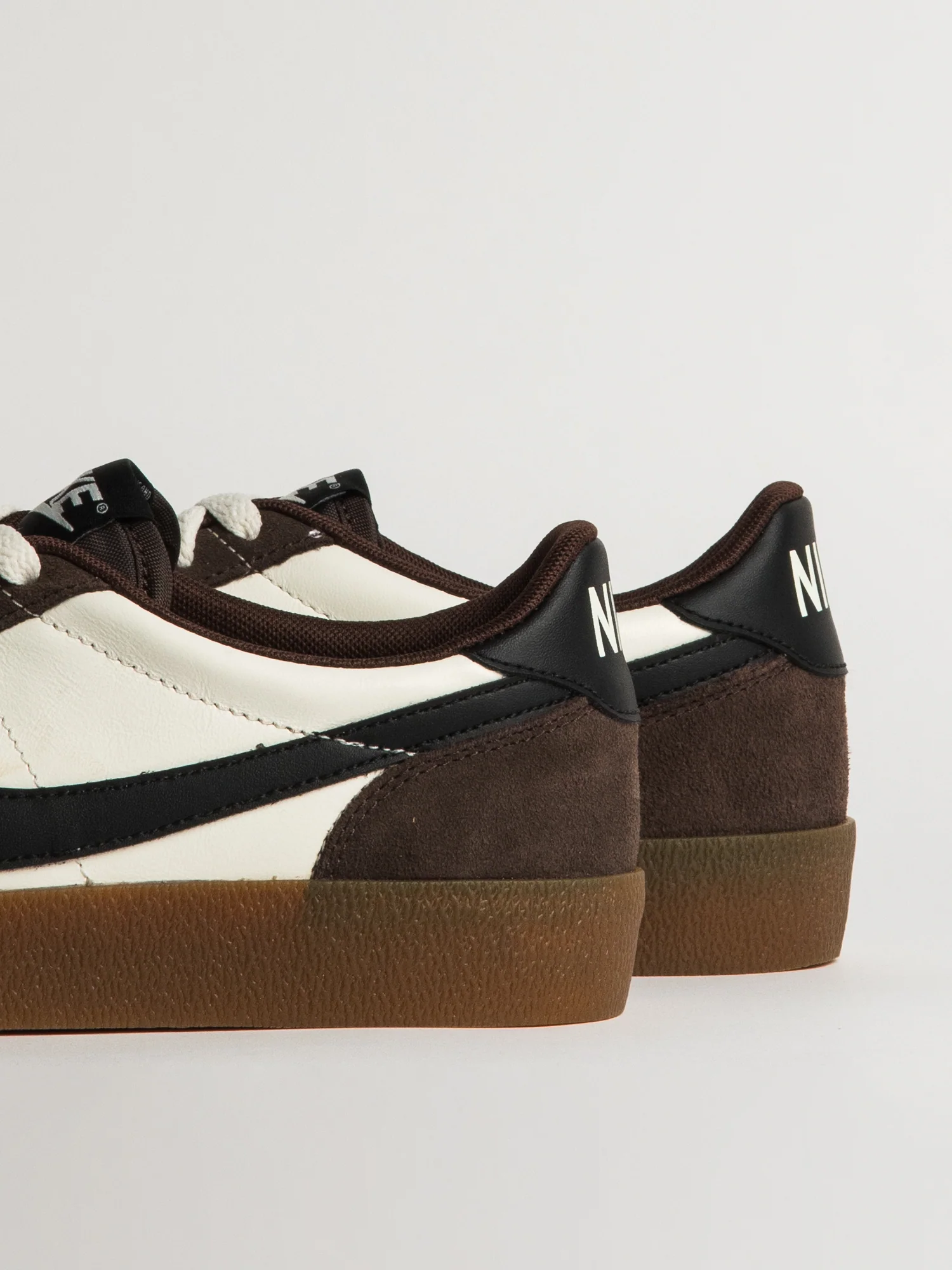 MENS NIKE KILLSHOT 2 LEATHER SNEAKER - BLACK - Image 7
