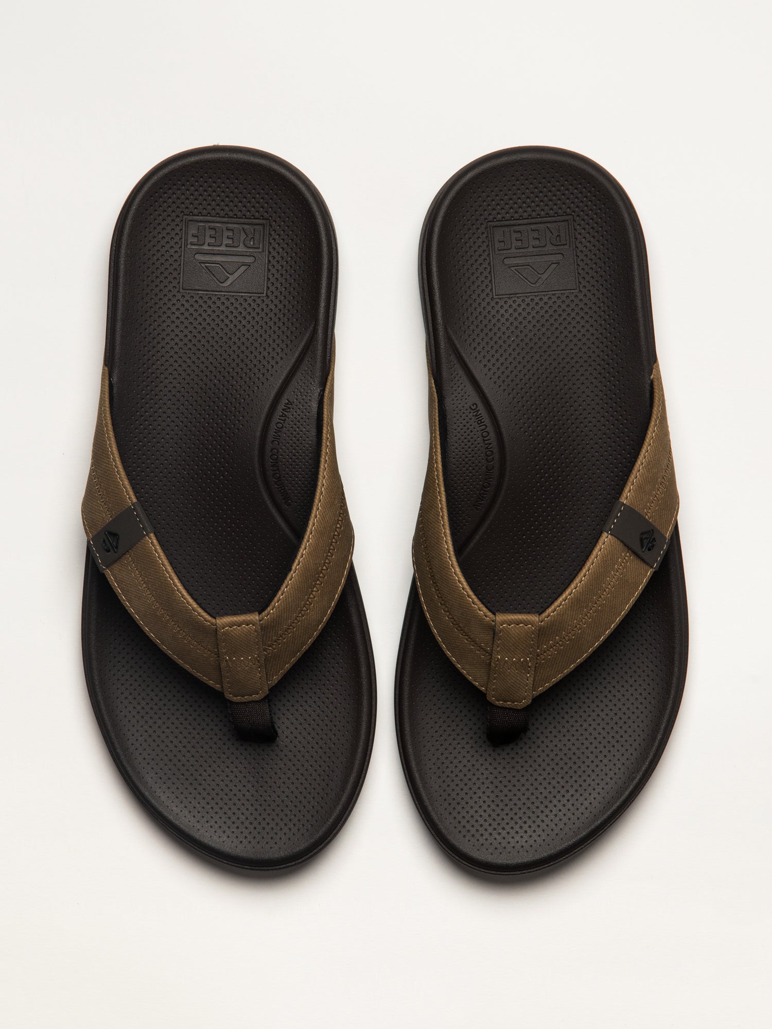 MENS REEF CUSHION PHANTOM 2.0 SANDALS - BROWN/TAN - Image 4